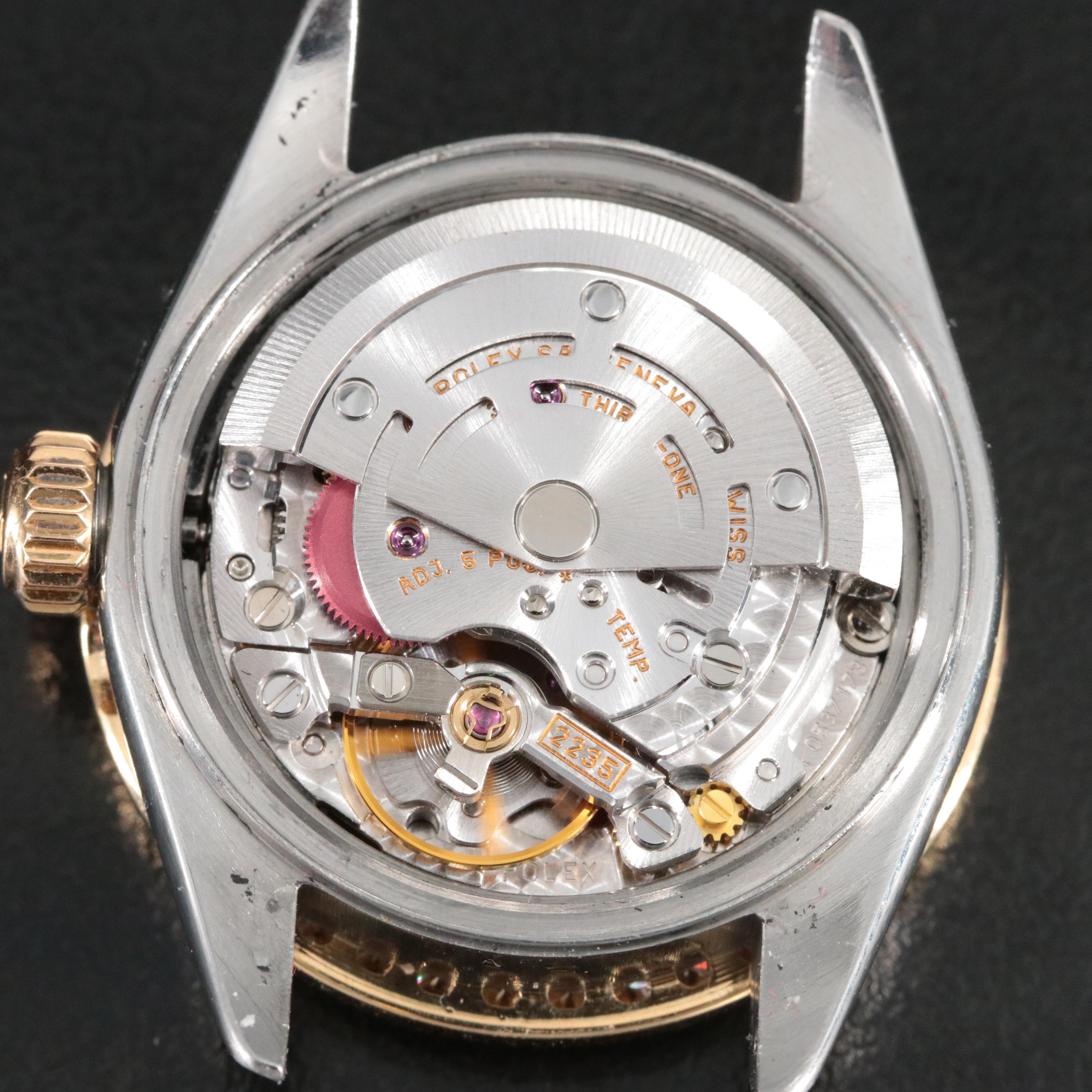 2000 Rolex Custom Diamond Dial and Bezel Lady-Datejust Watch