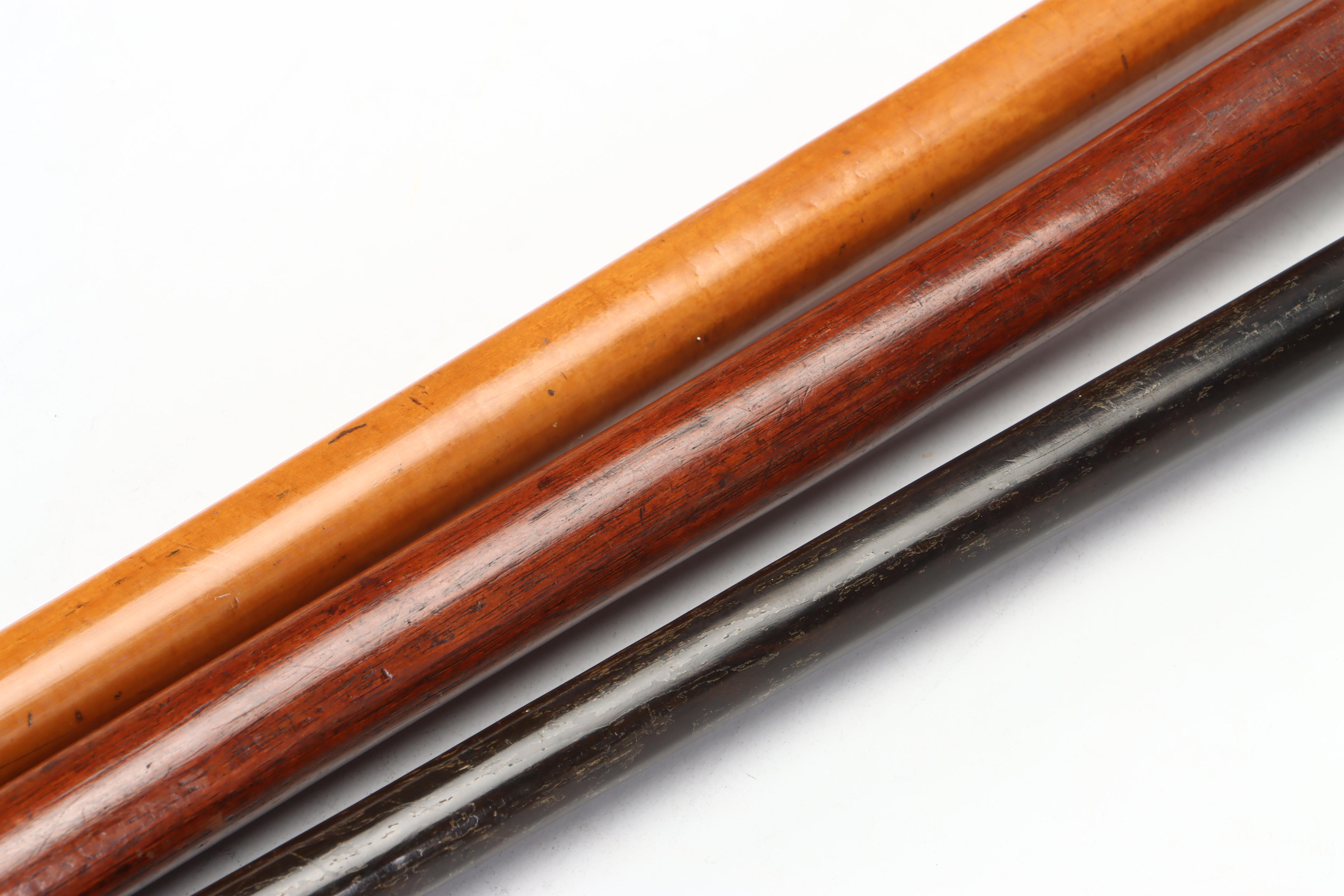 J.H. Worrall, Son & Co. Sterling Handled Cane and Other Silver Handled Canes