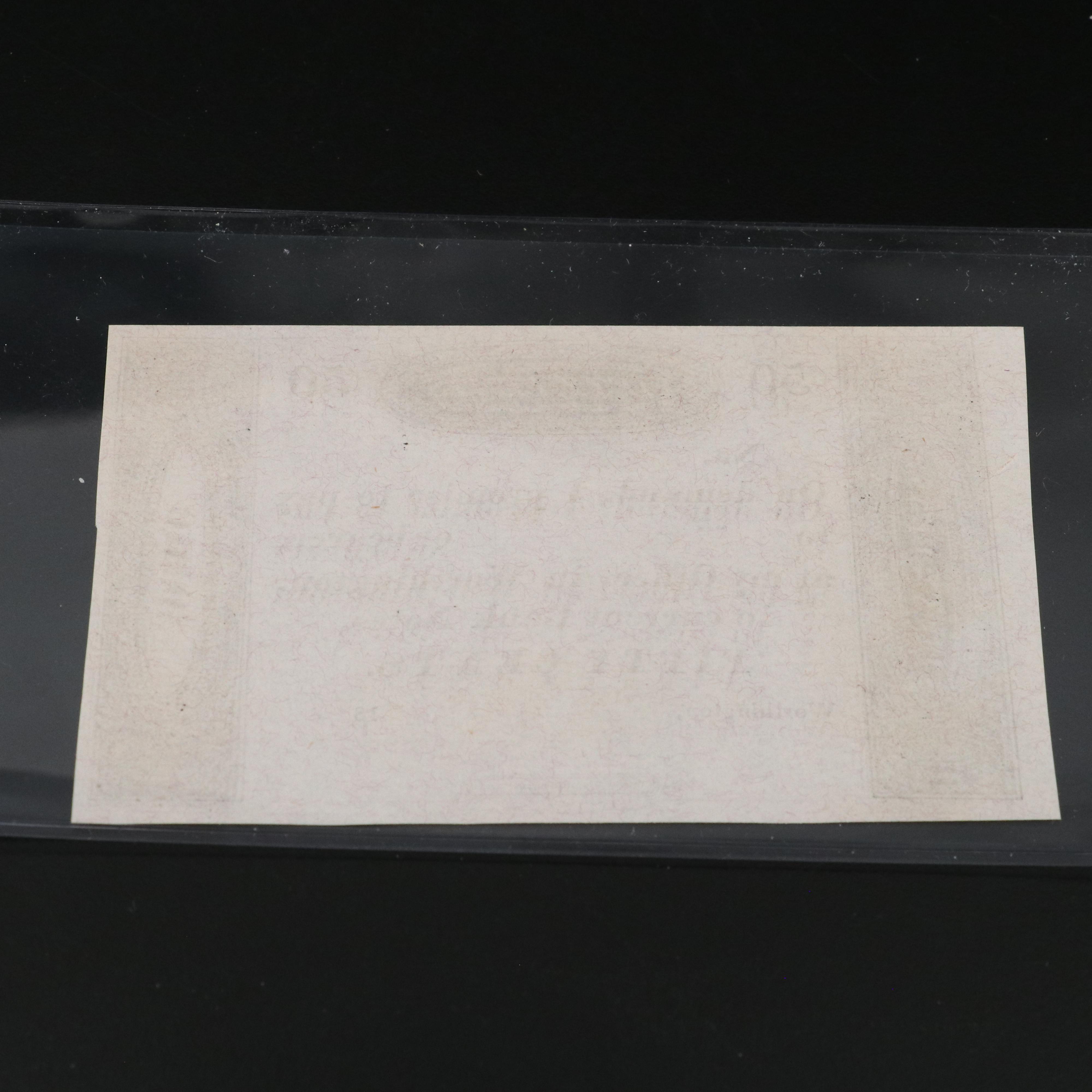 1899 Black Eagle One Dollar Silver Certificate and Four Obsolete Currency Notes