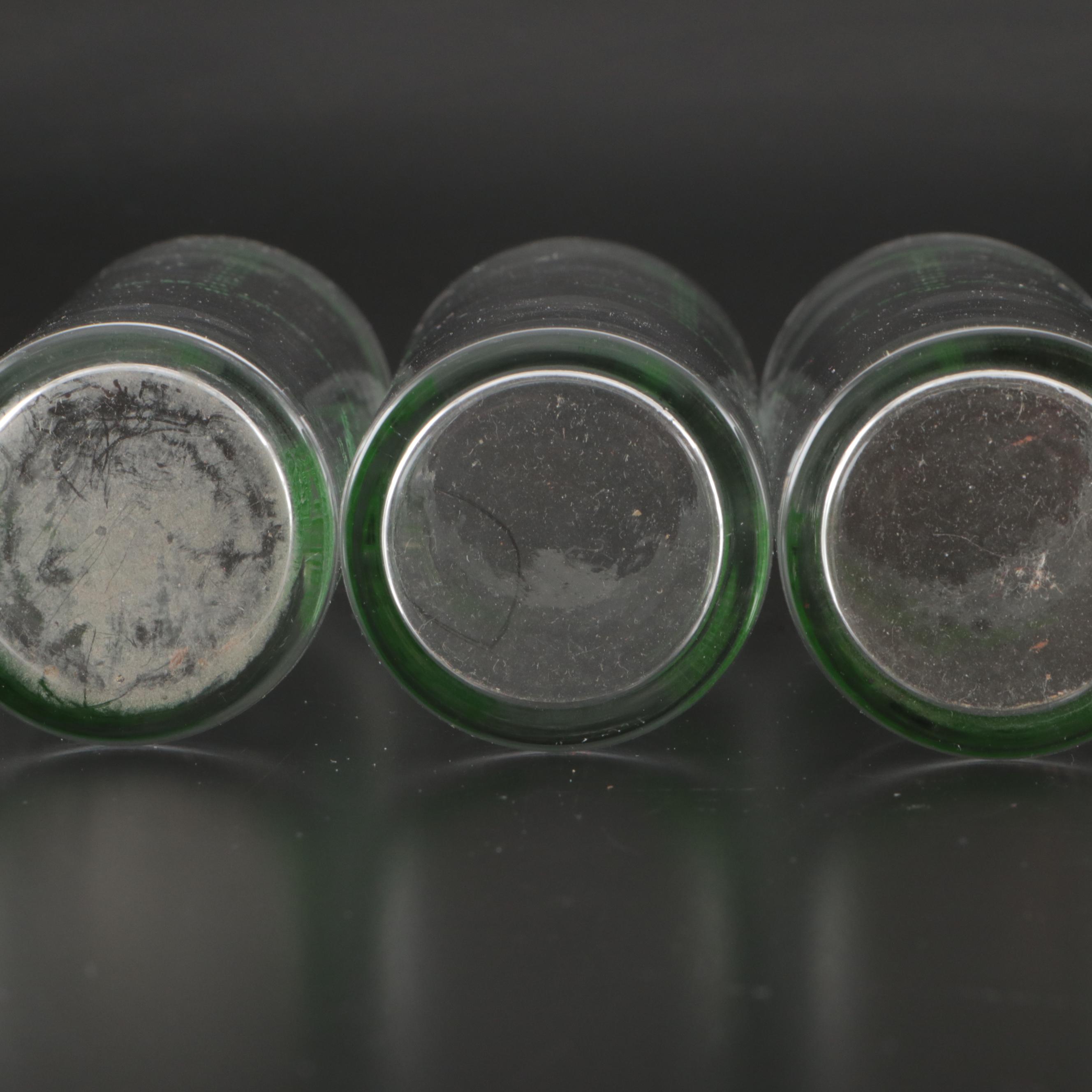 Libbey Glass 1983 Spiral Spring Festival Jim Beam Stakes Highball Glasses