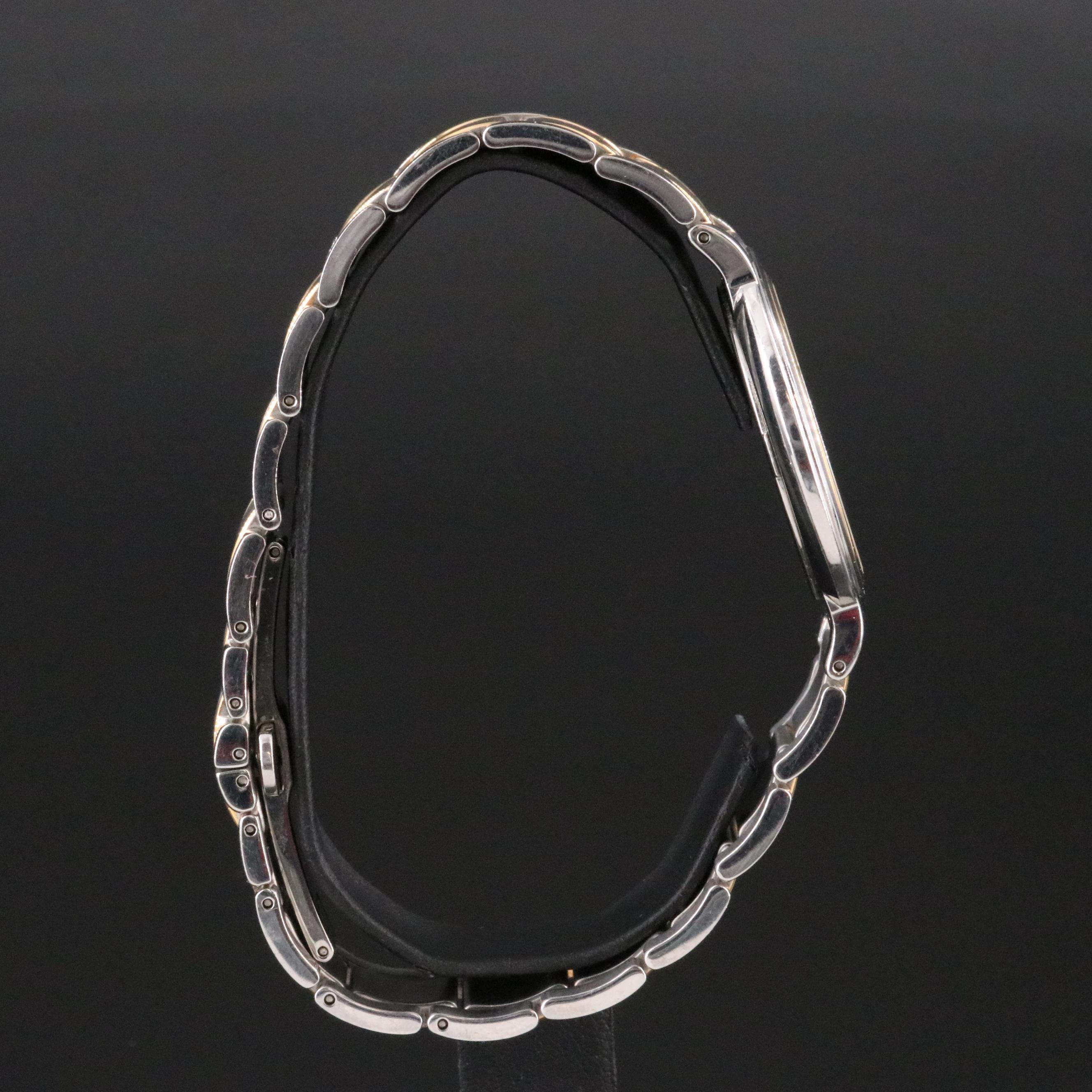 Michael Herbelin Two-Tone Date Watch