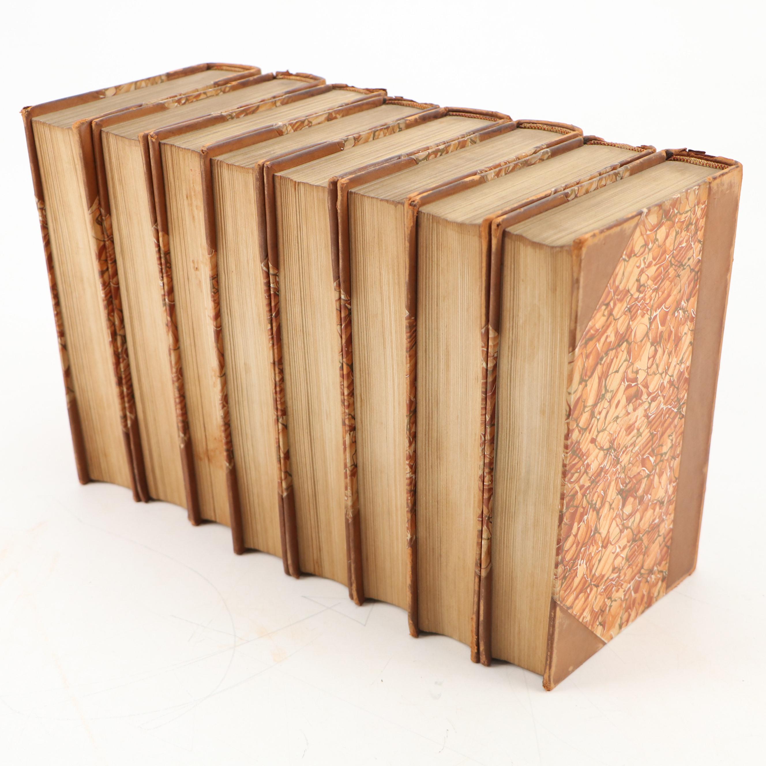 Library Edition "The History of France" Complete Eight-Volume Set