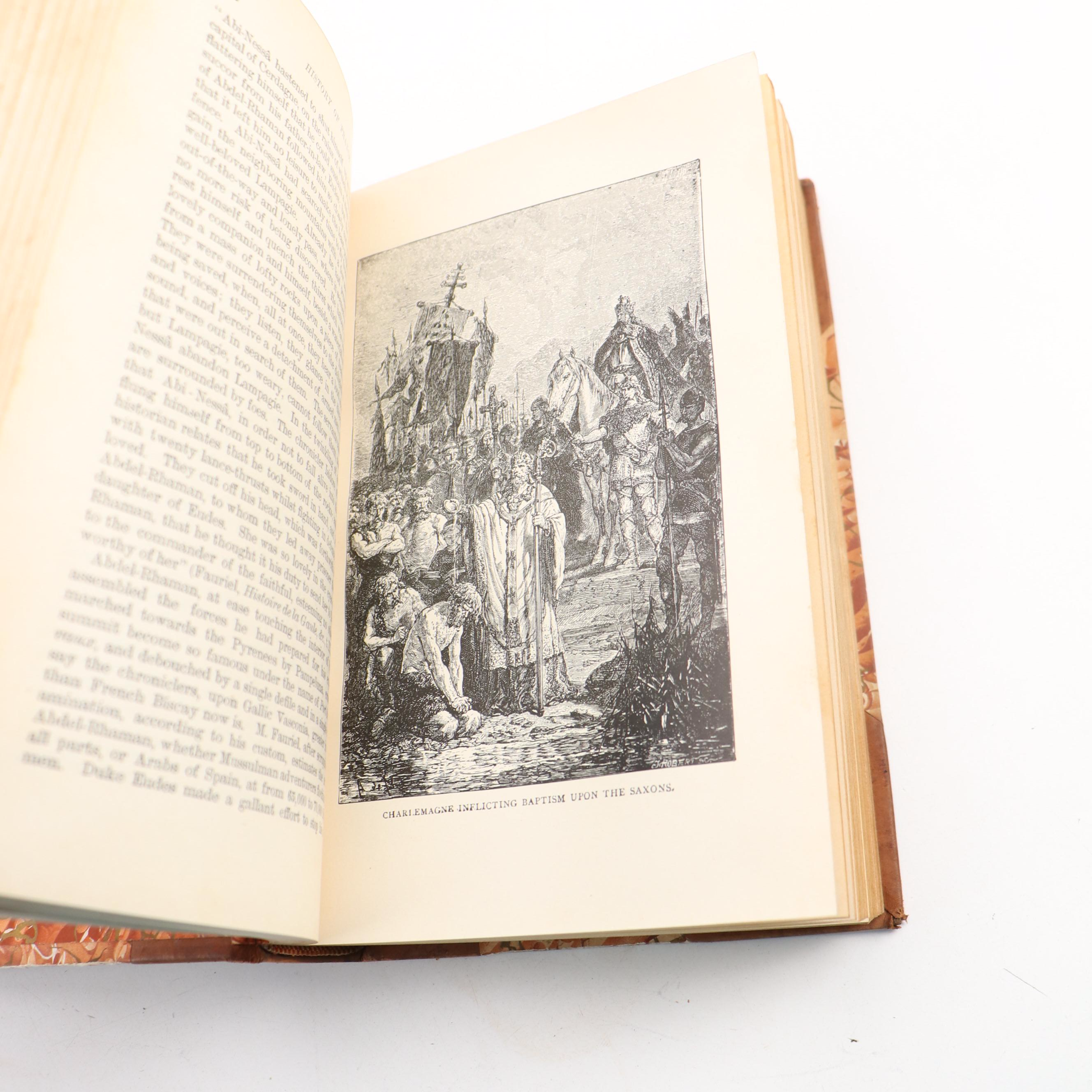 Library Edition "The History of France" Complete Eight-Volume Set