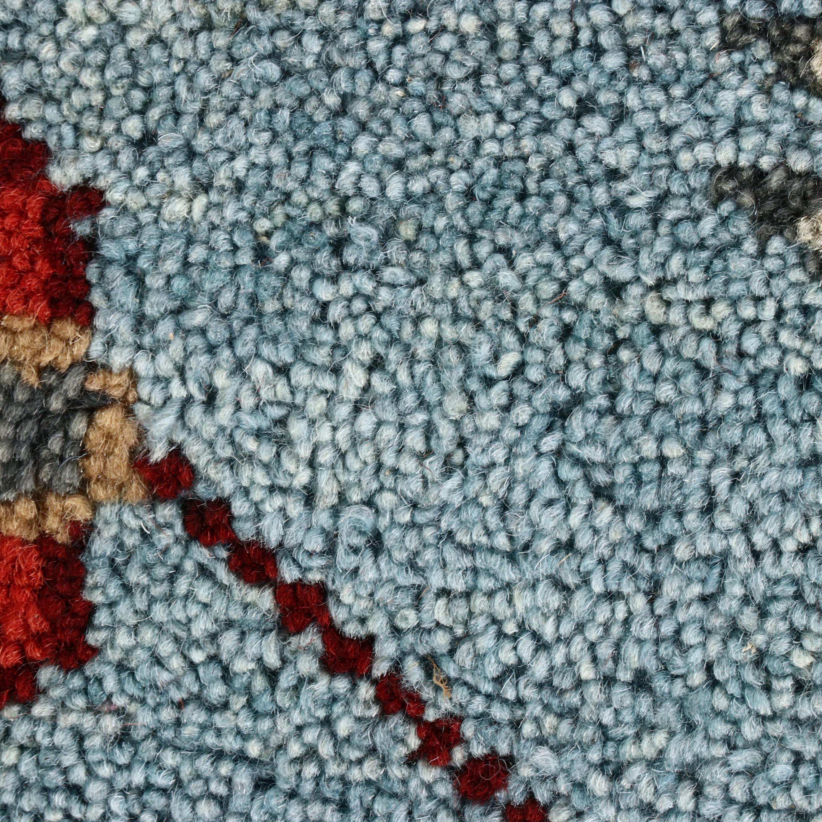 2'6 x 8'2 Hand-Knotted Indo-Persian Serapi Carpet Runner