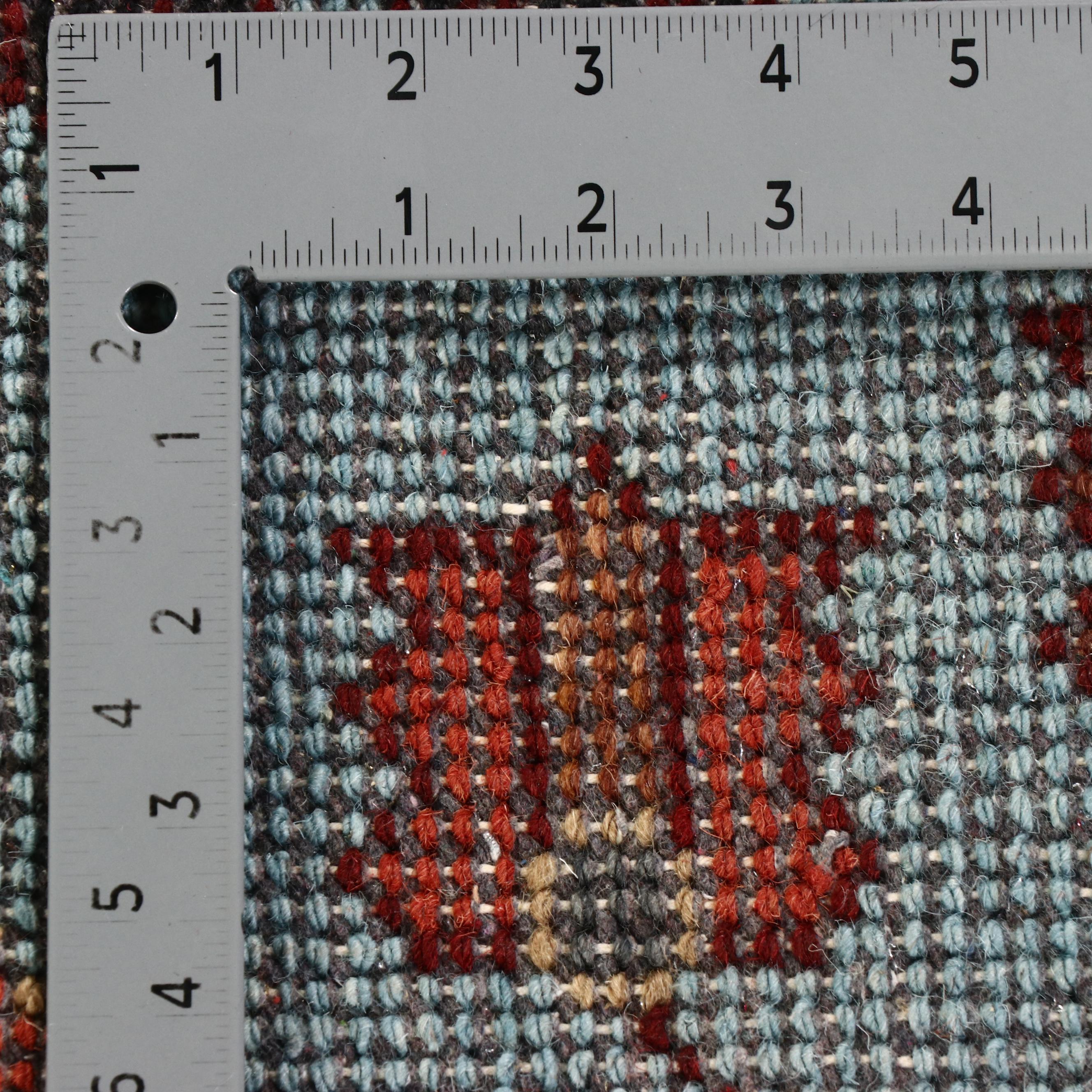 2'6 x 8'2 Hand-Knotted Indo-Persian Serapi Carpet Runner