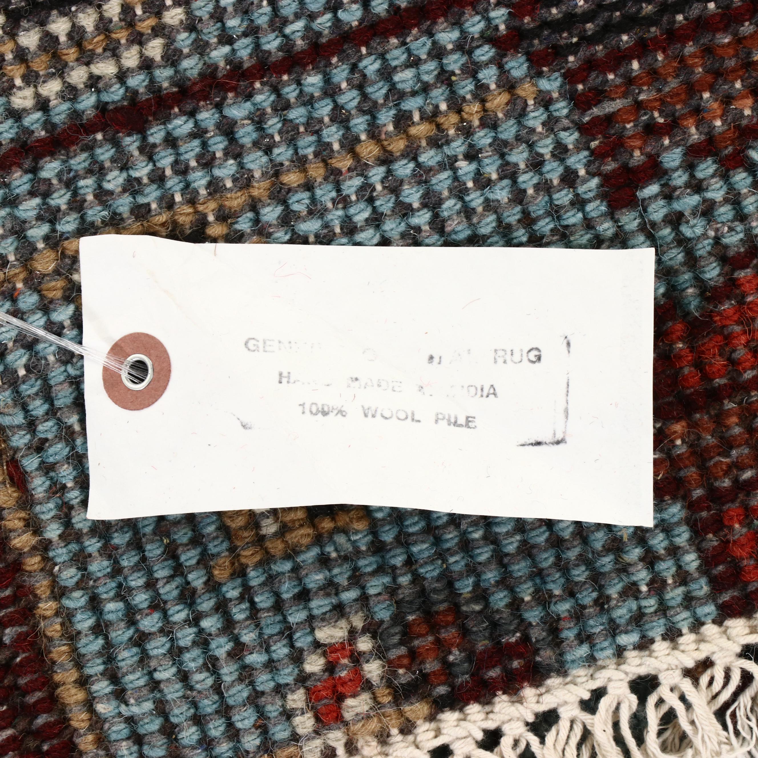 2'6 x 8'2 Hand-Knotted Indo-Persian Serapi Carpet Runner