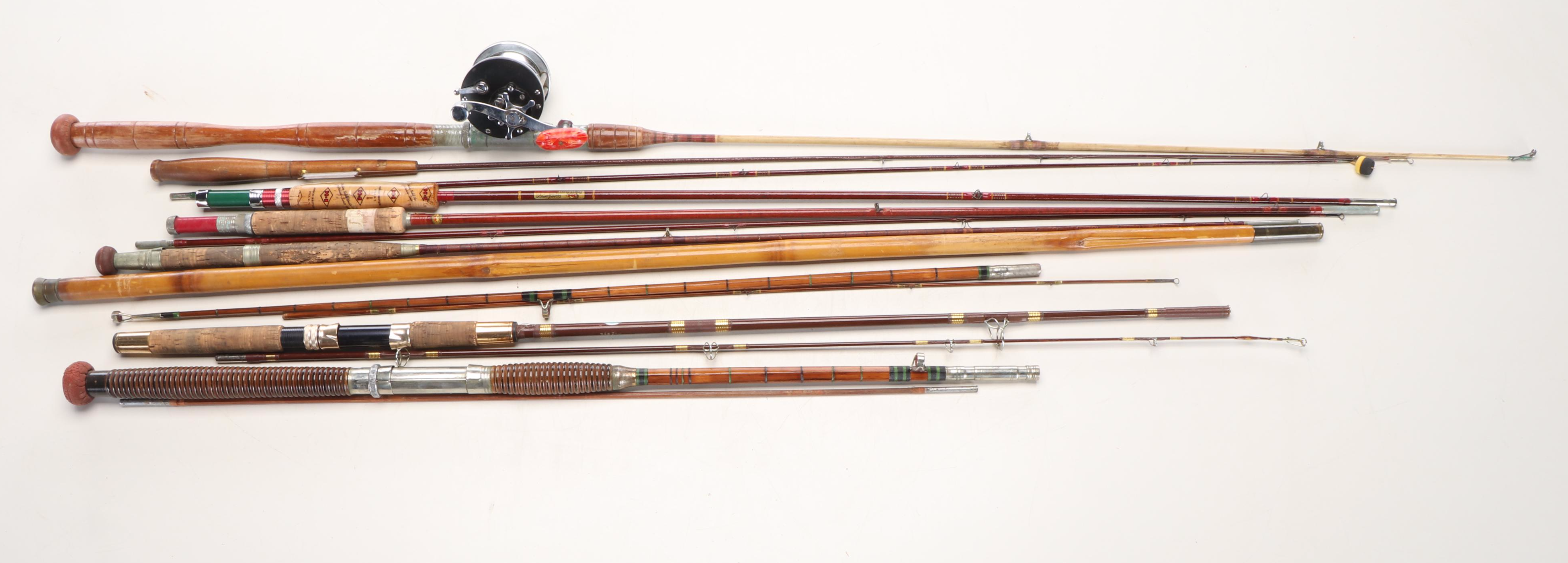 Montague 8' Holloglass Fly Rod with More Fishing Rods