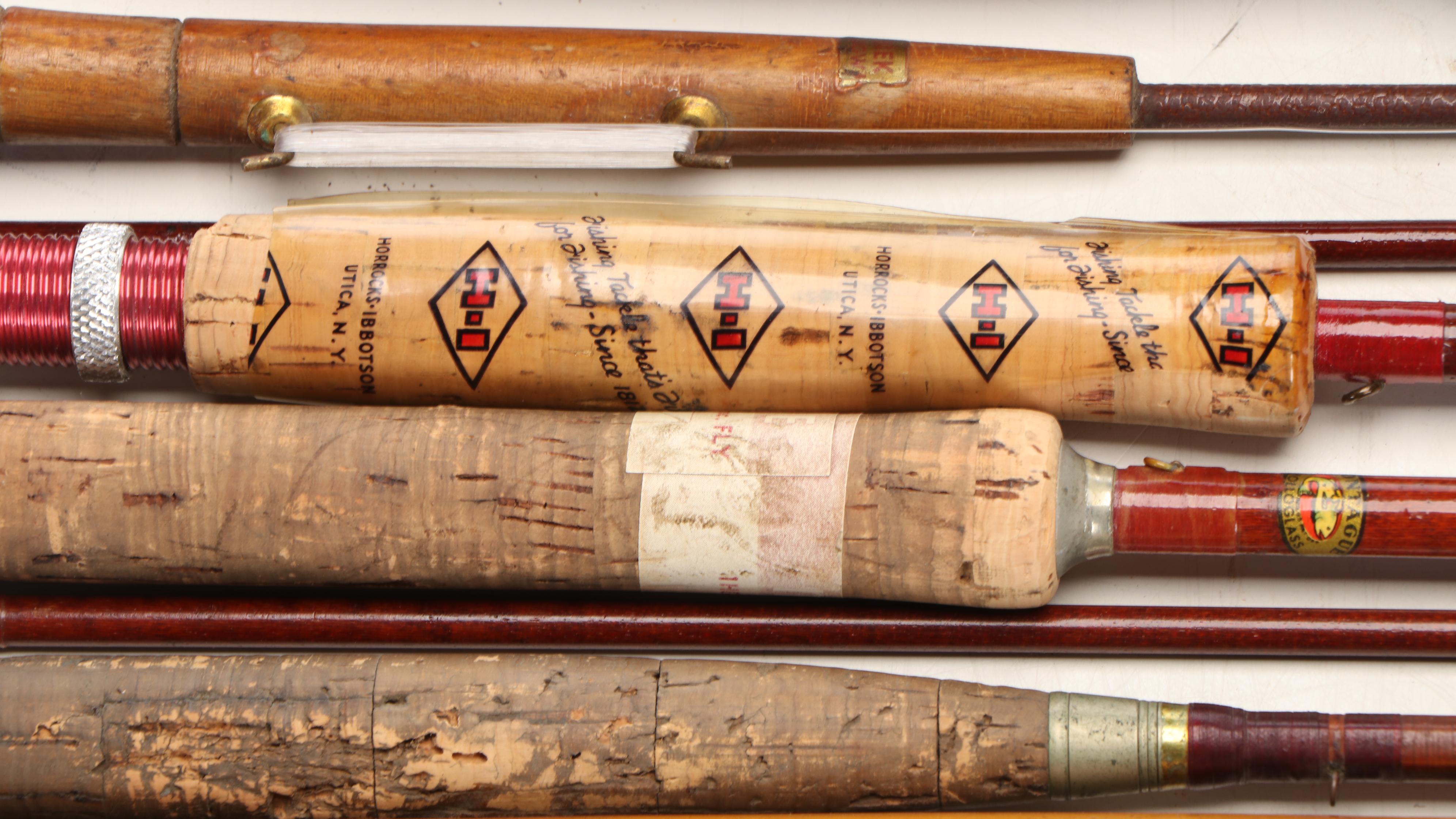 Montague 8' Holloglass Fly Rod with More Fishing Rods