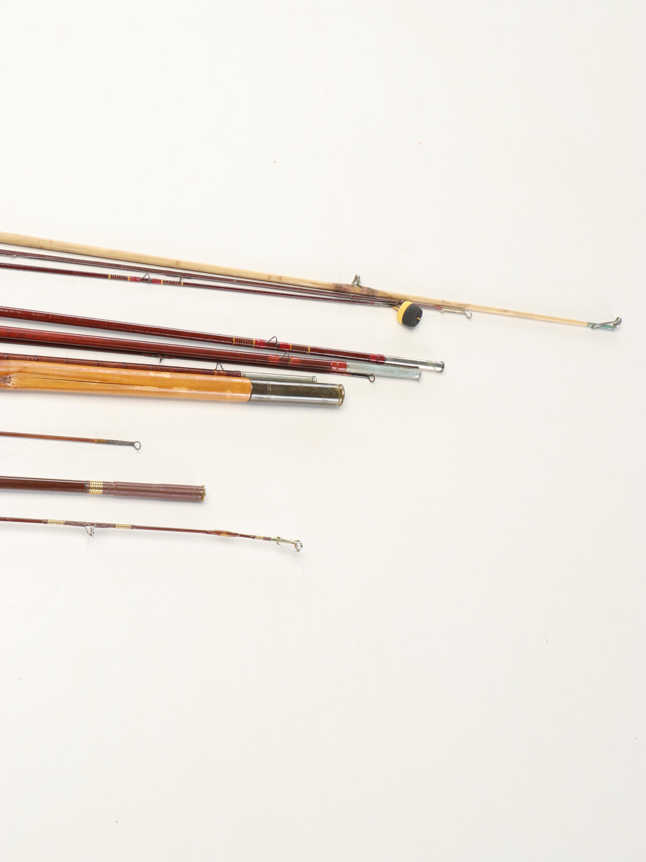 Montague 8' Holloglass Fly Rod with More Fishing Rods