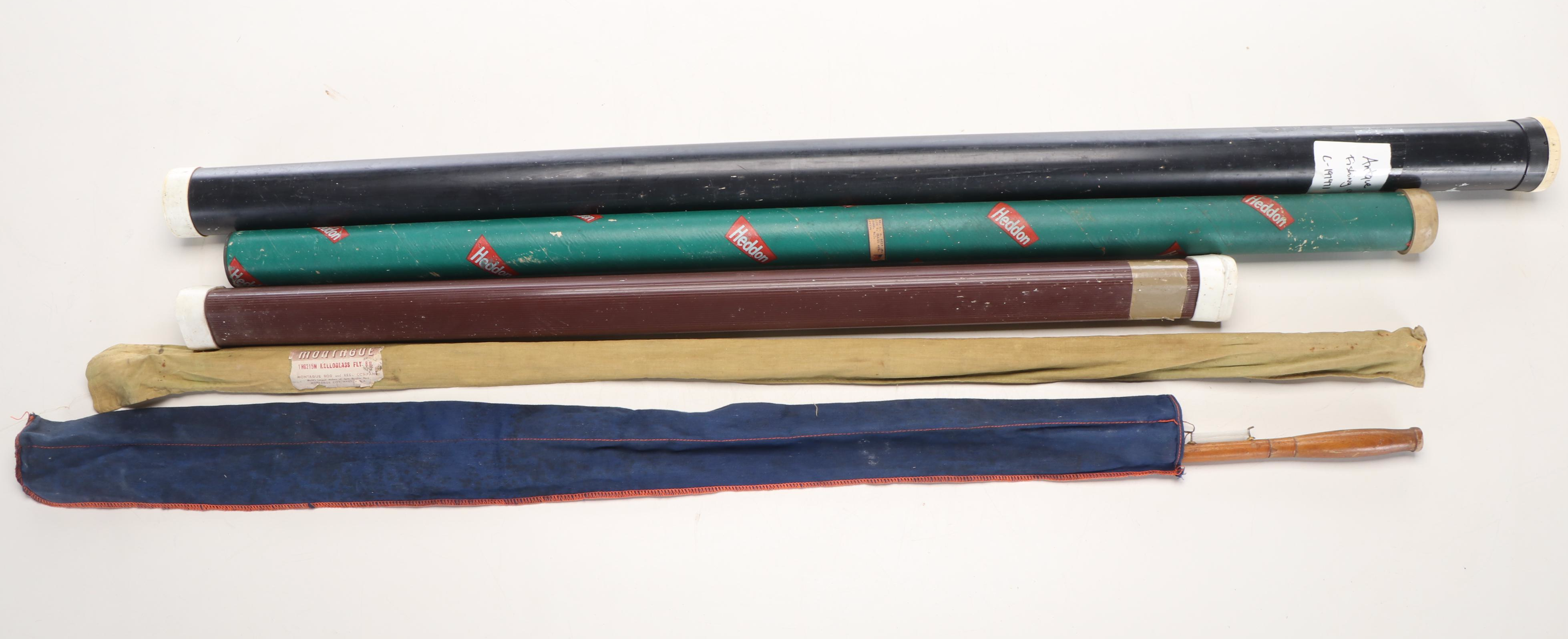 Montague 8' Holloglass Fly Rod with More Fishing Rods