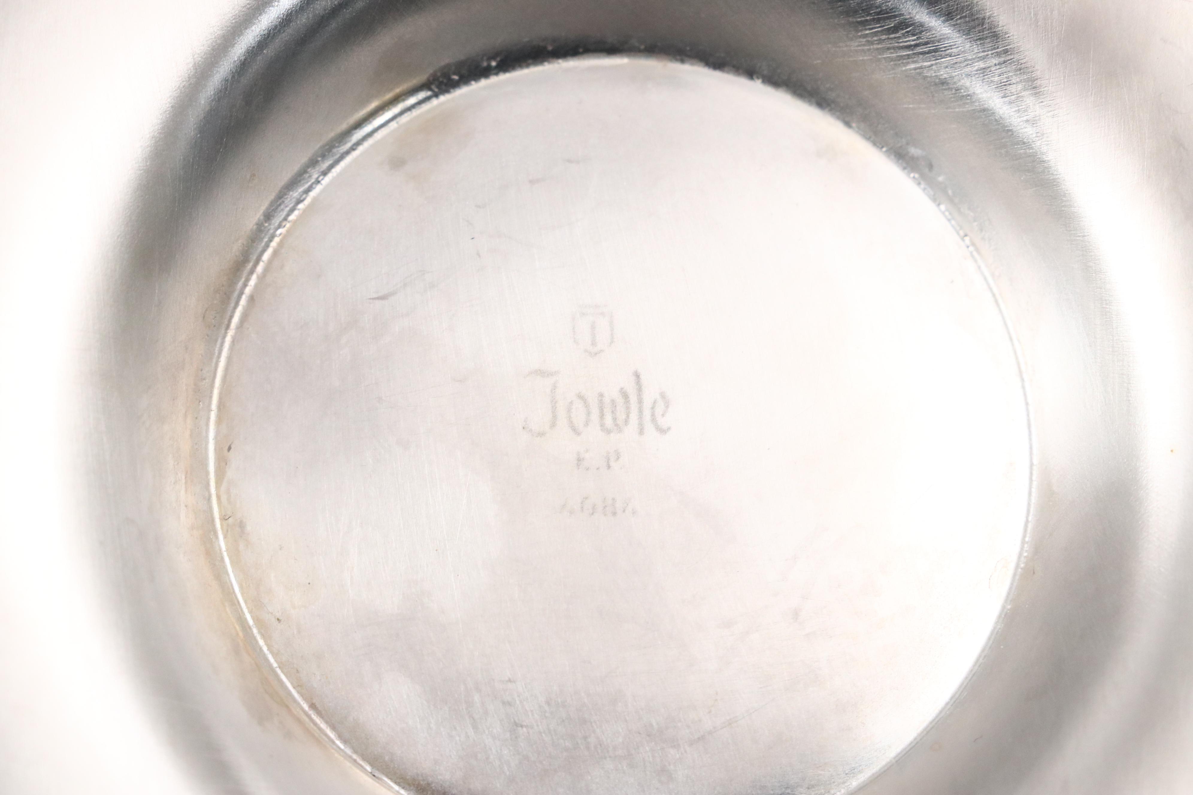 Forbes Silver Co. Covered Serving Bowl with Other Silver Plate Serving Pieces