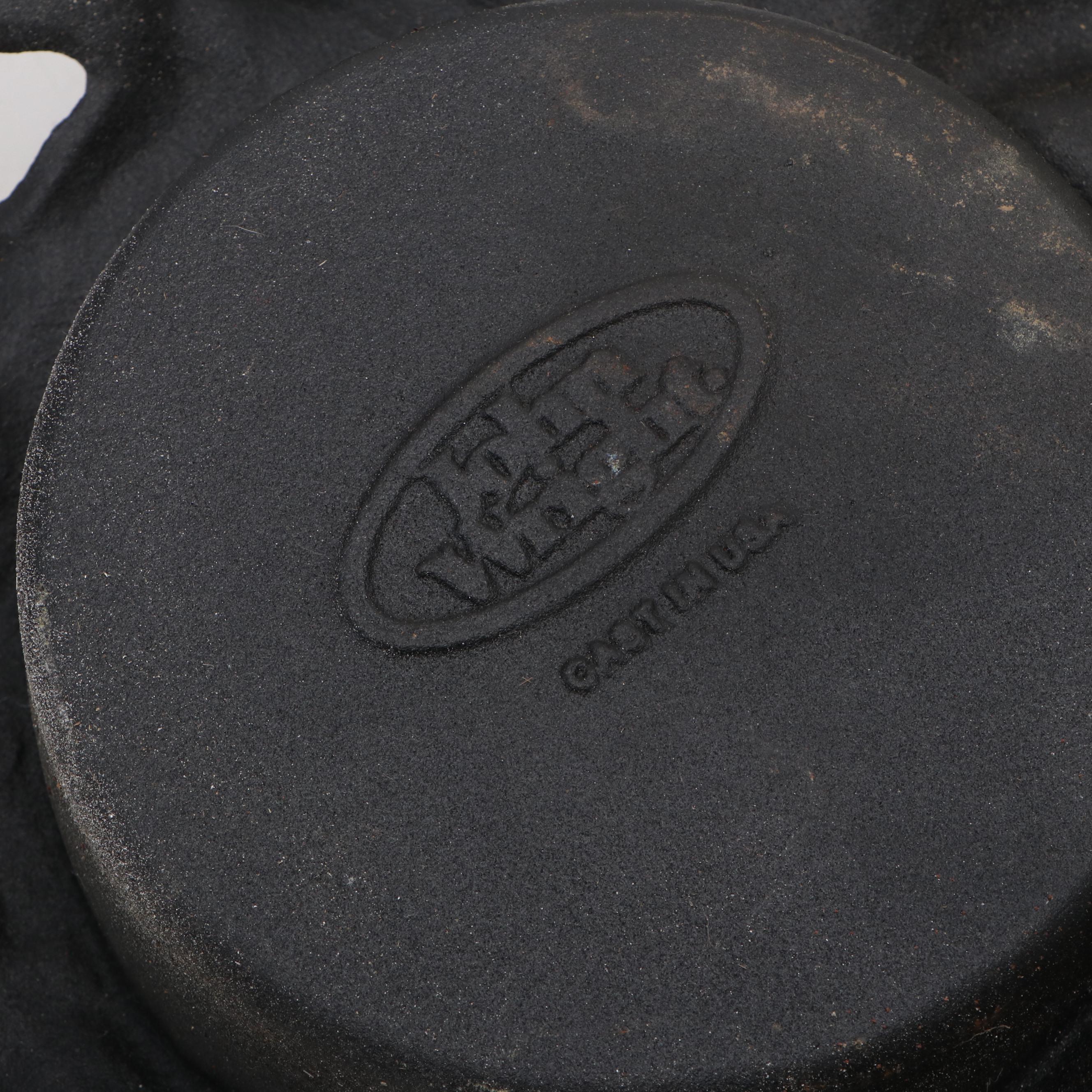 John Wright Bronze Finish Cast Iron Christmas Tree Stand