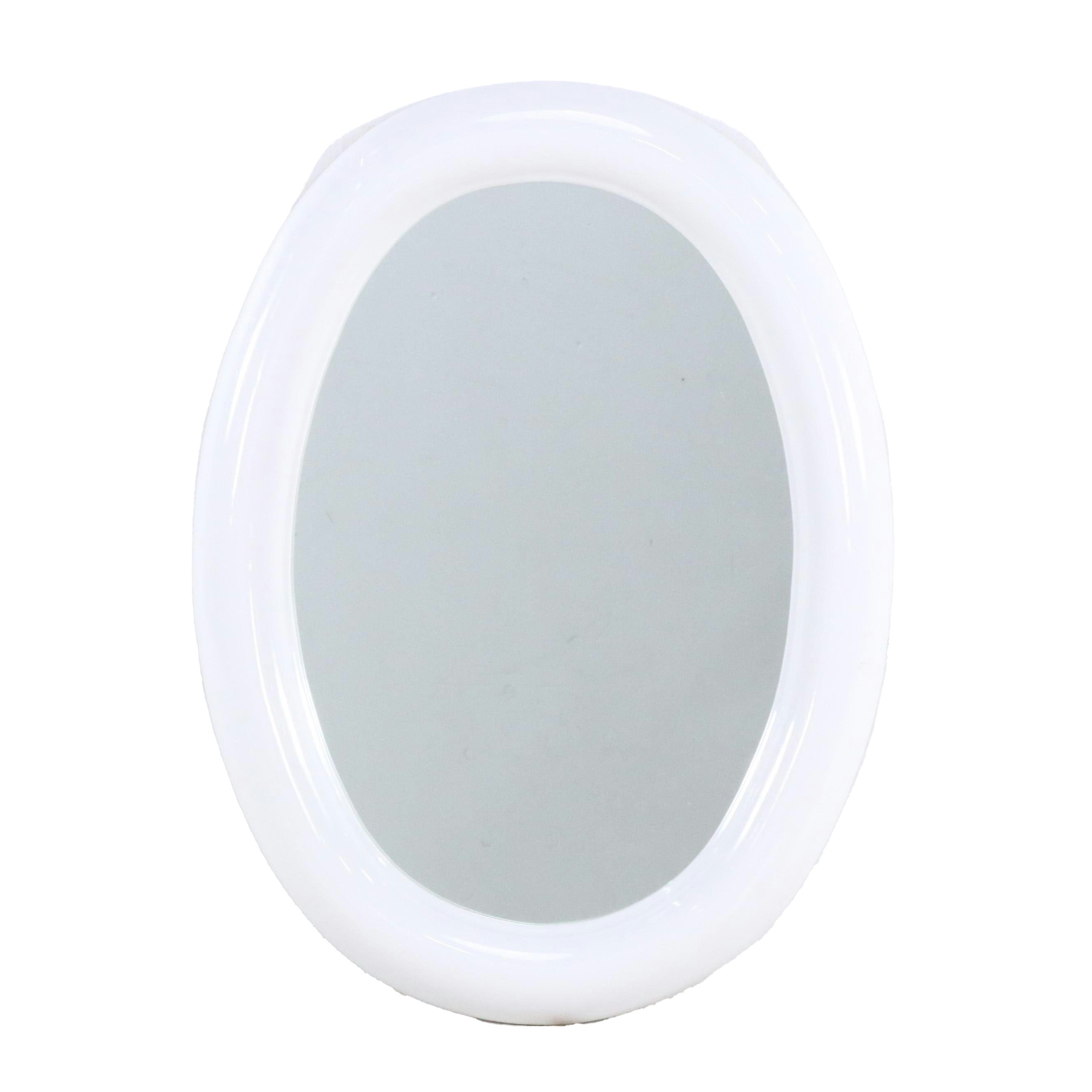 St. Thomas Creations Ceramic Oval Wall Mirror