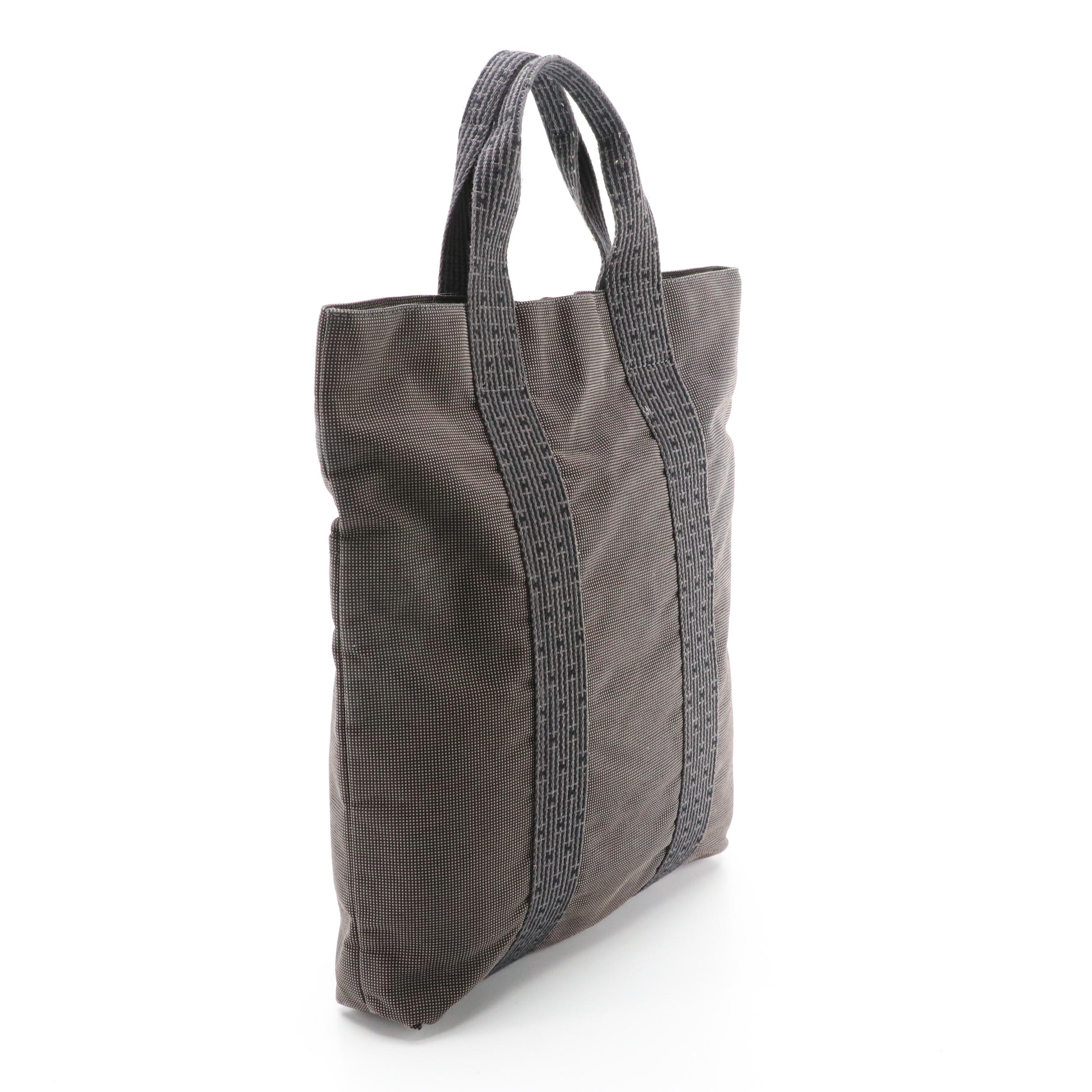 Hermès Toile Cabas Canvas Herline Tote