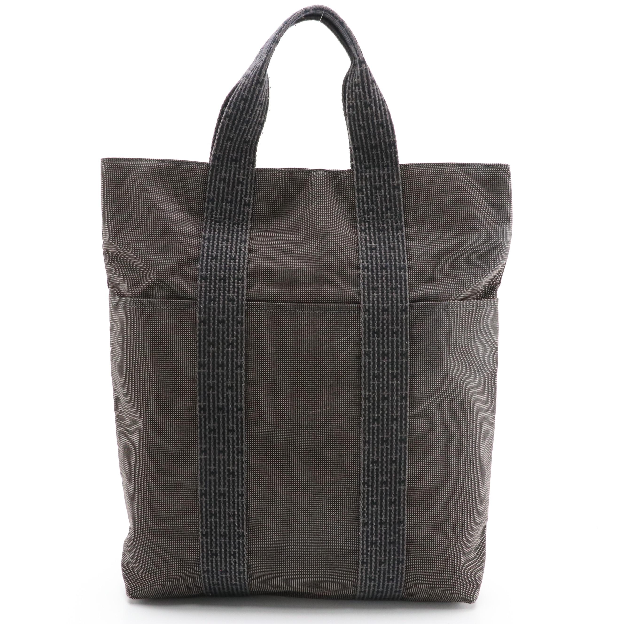 Hermès Toile Cabas Canvas Herline Tote