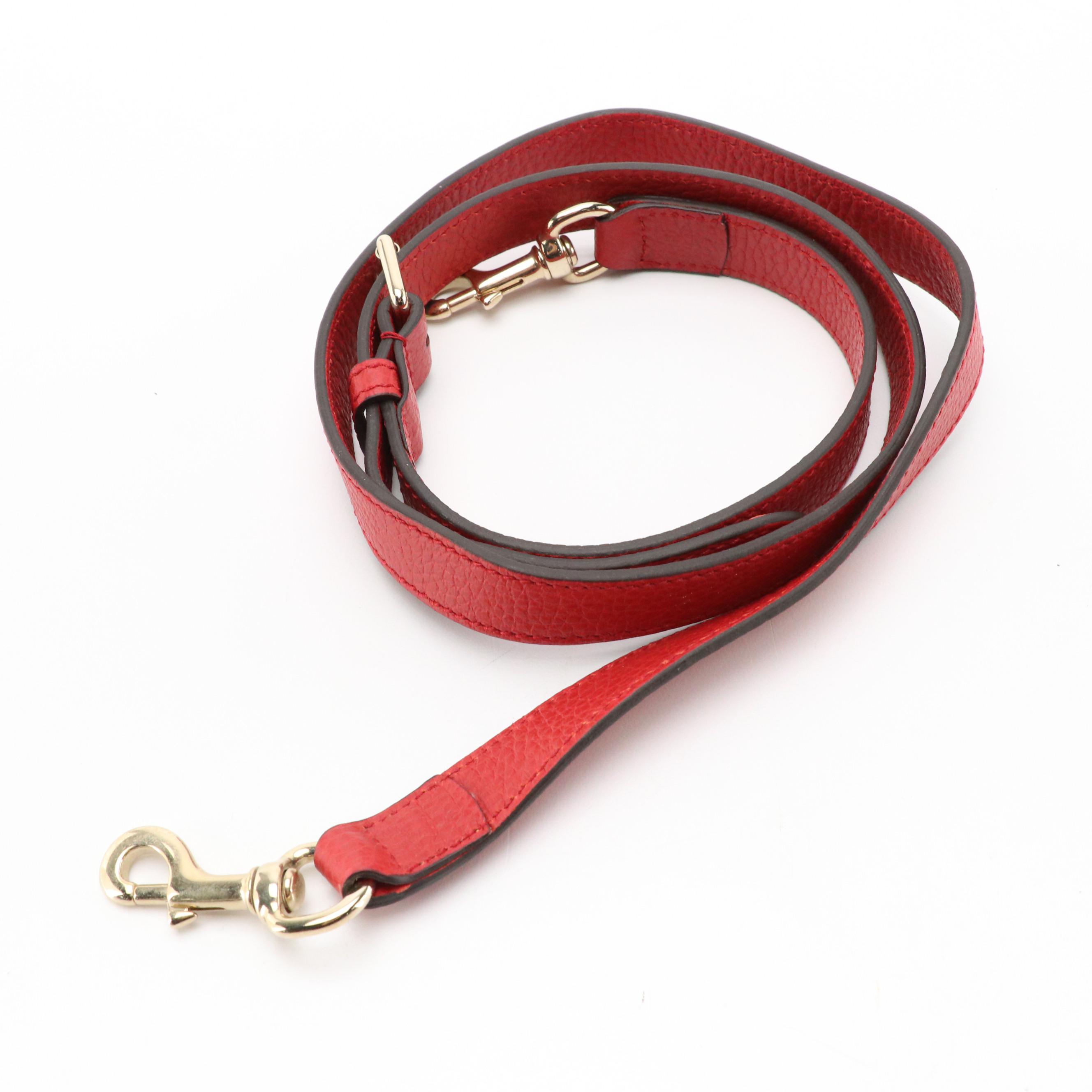 Gucci Bamboo Tassel Two-Way Bag in Grained Leather