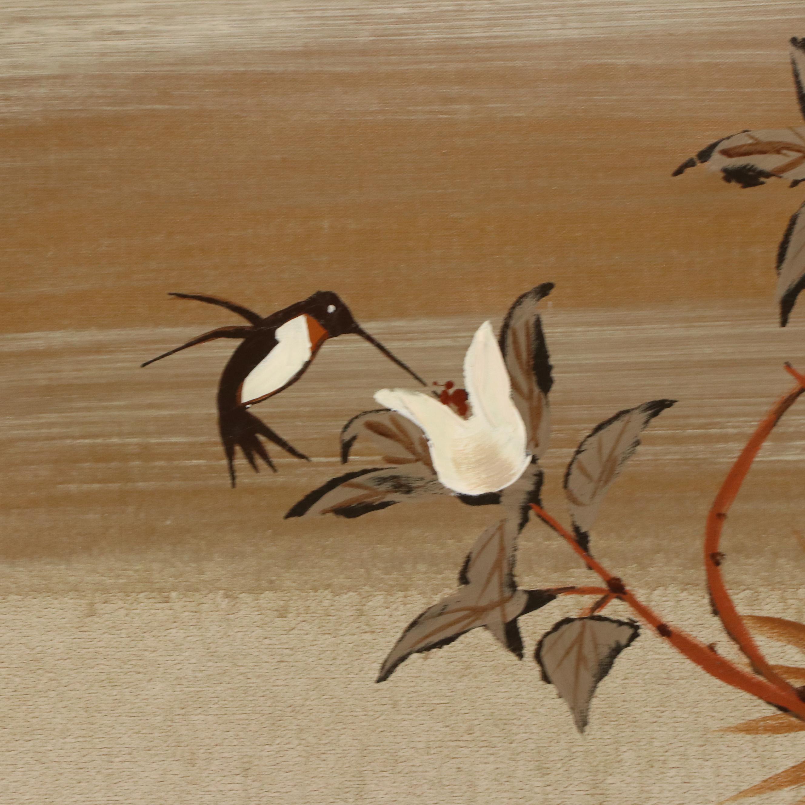 Lee Reynolds Vanguard Studios Floral Composition, Late 20th Century