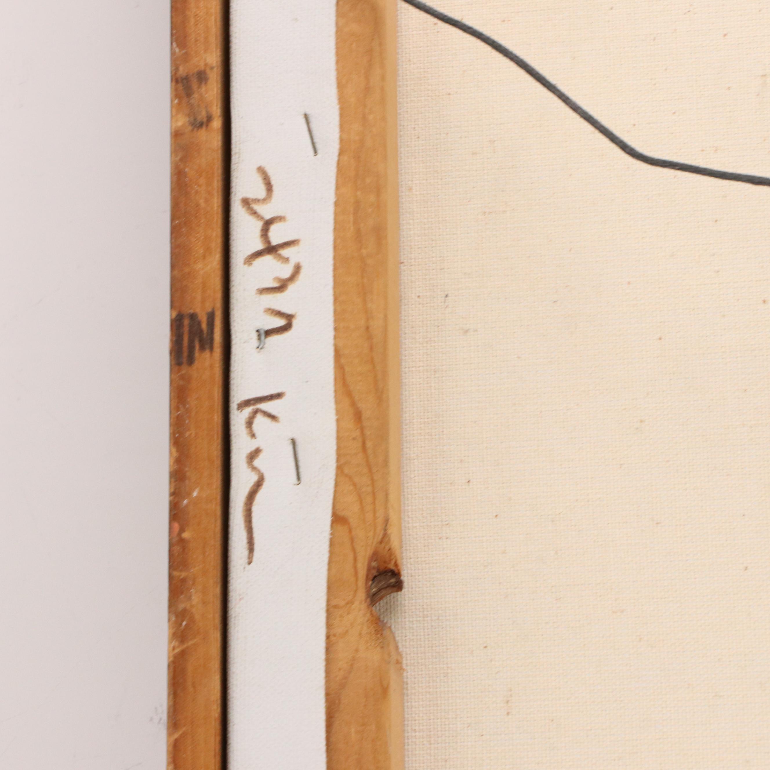 Lee Reynolds Vanguard Studios Floral Composition, Late 20th Century