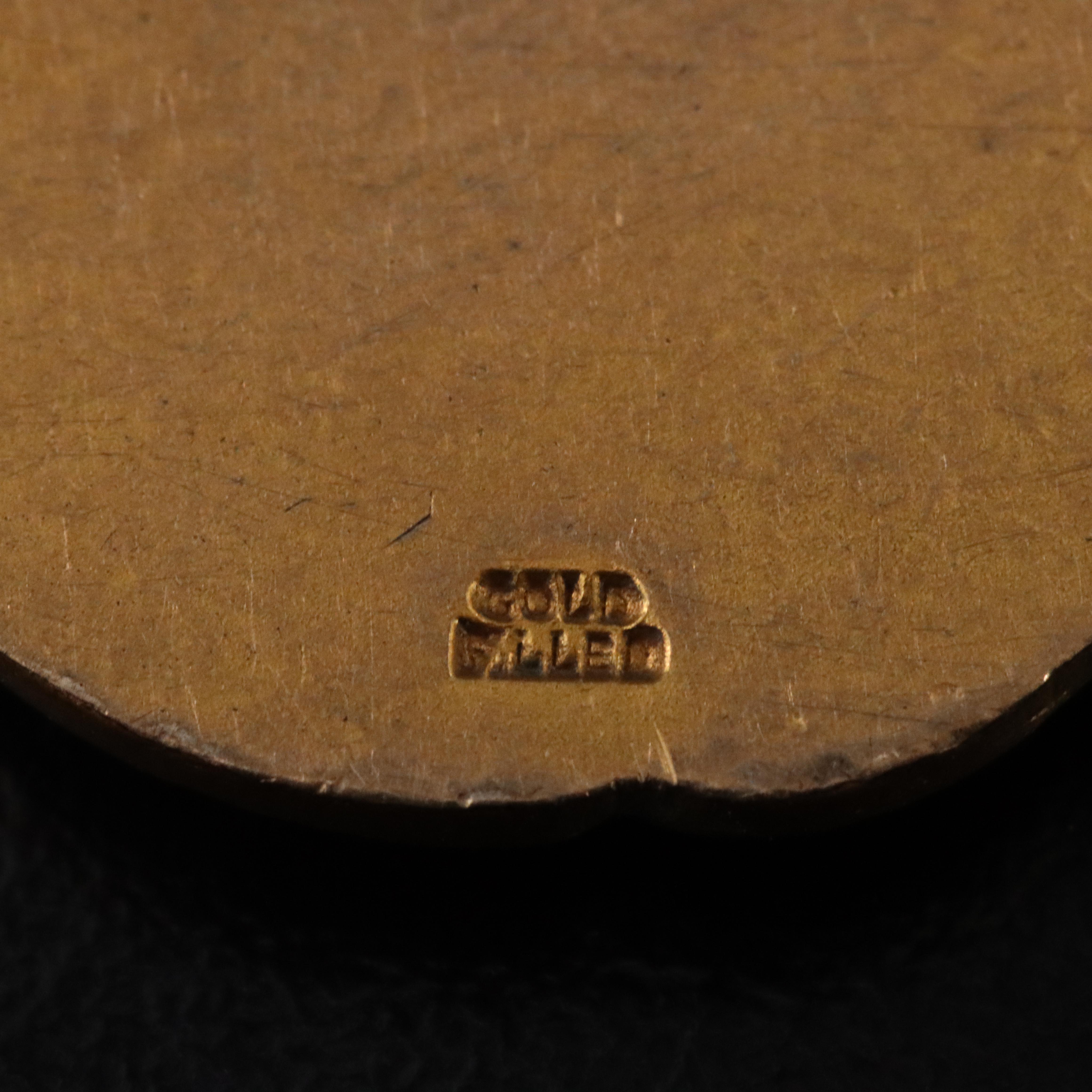 Gold-Filled Enamel Honor Student Academic Award Medals, 1920s