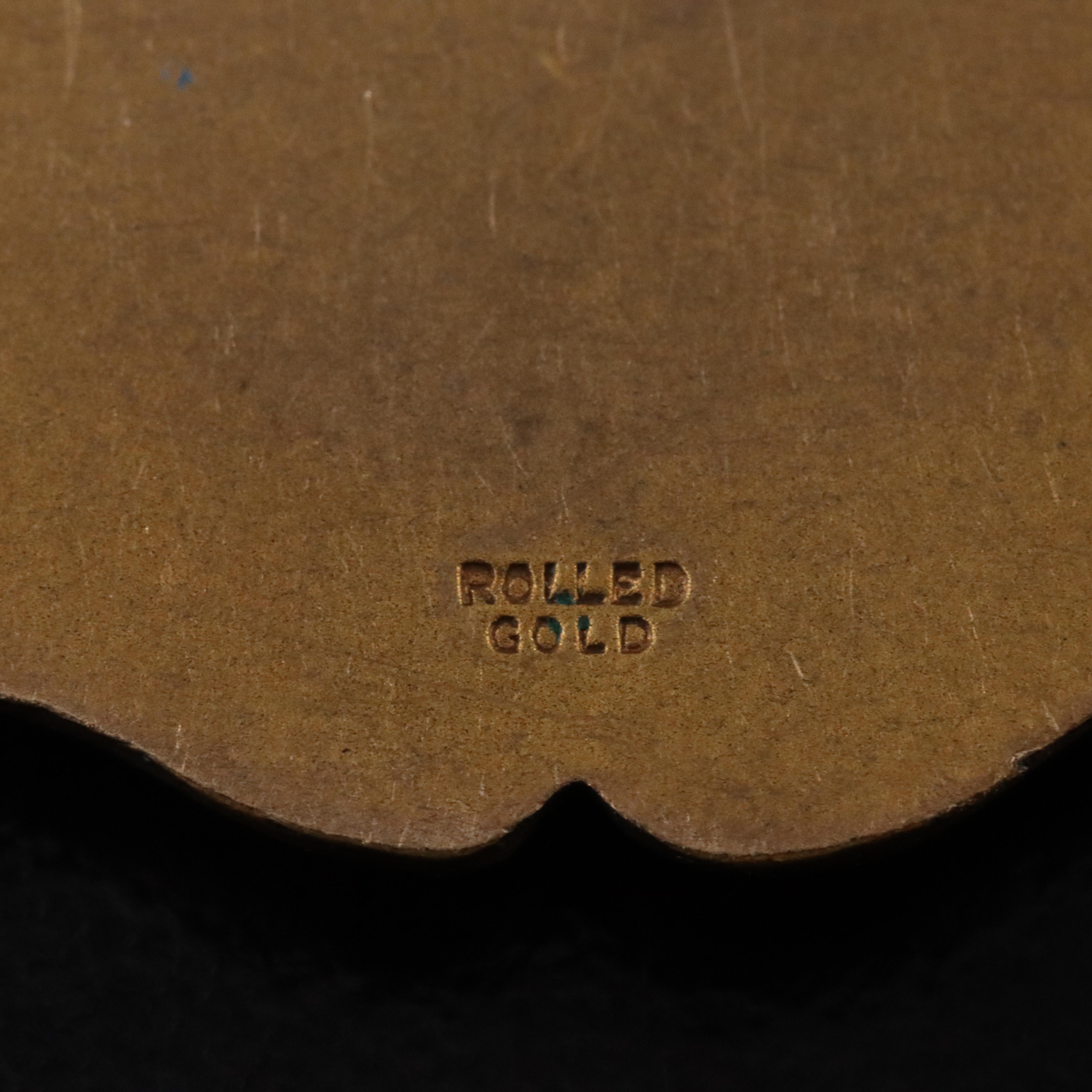 Gold-Filled Enamel Honor Student Academic Award Medals, 1920s