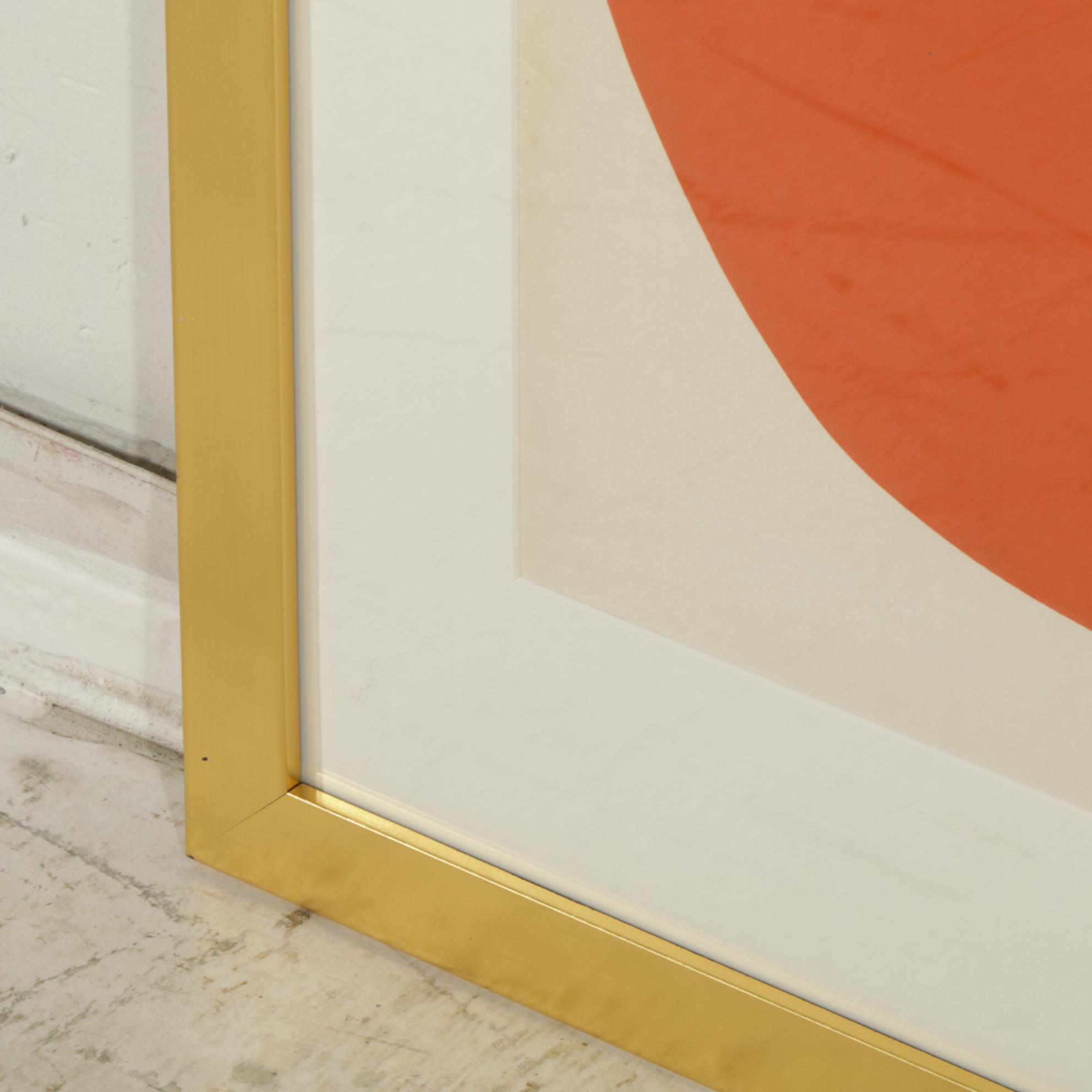 Ellsworth Kelly Double Page Lithograph for "Derrière le Miroir," 1958