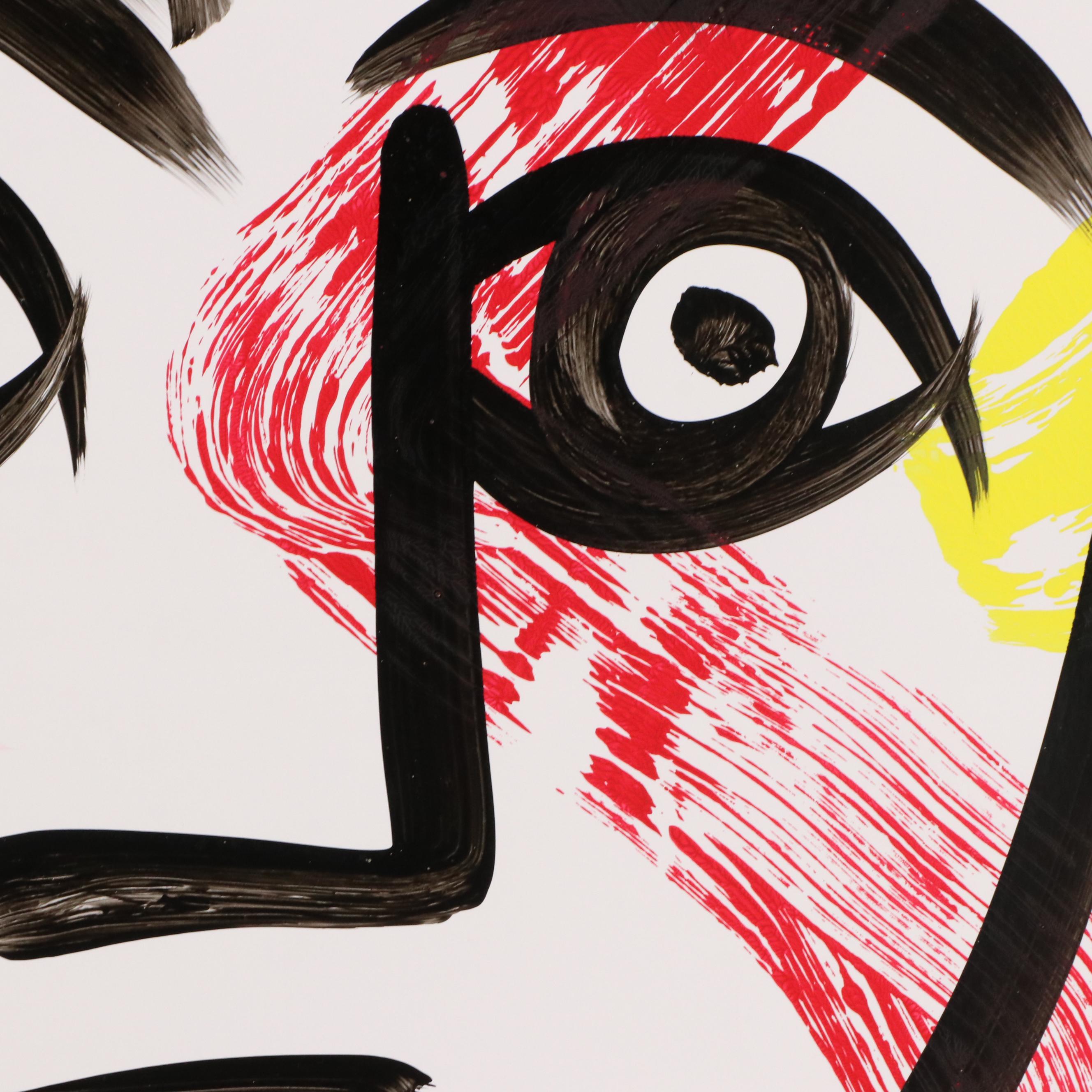 Peter Robert Keil Stylized Acrylic Portrait