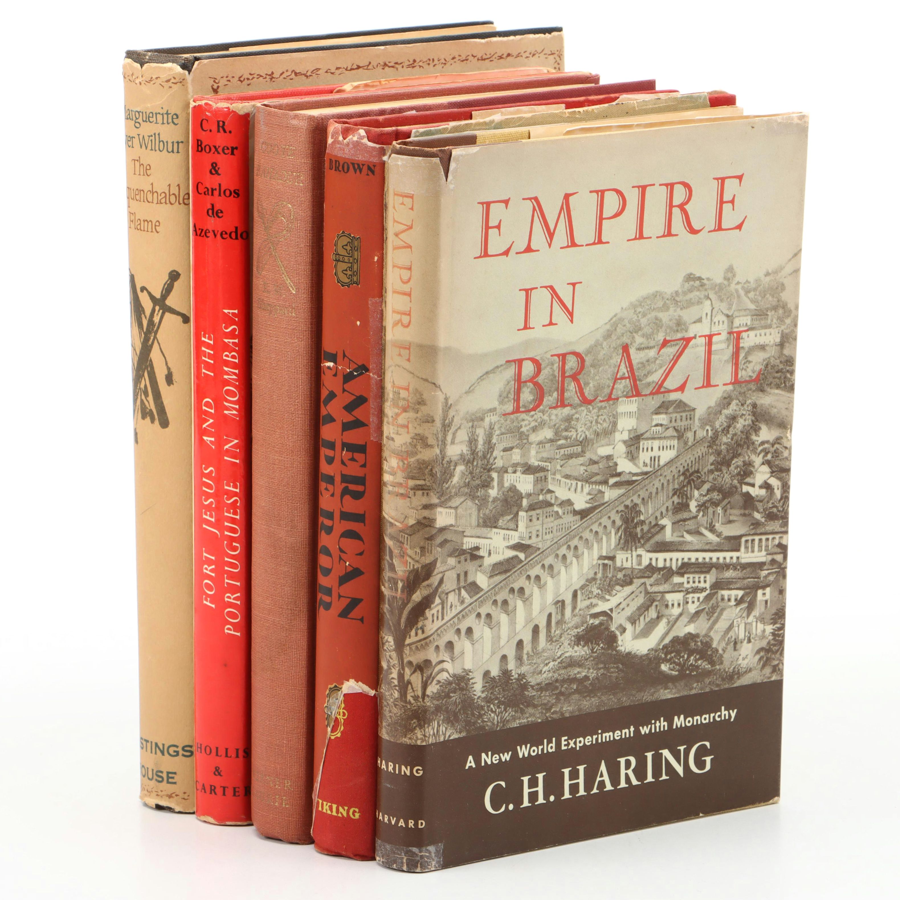 First Edition "American Emperor: Dom Pedro II of Brazil" by Rose Brown and More