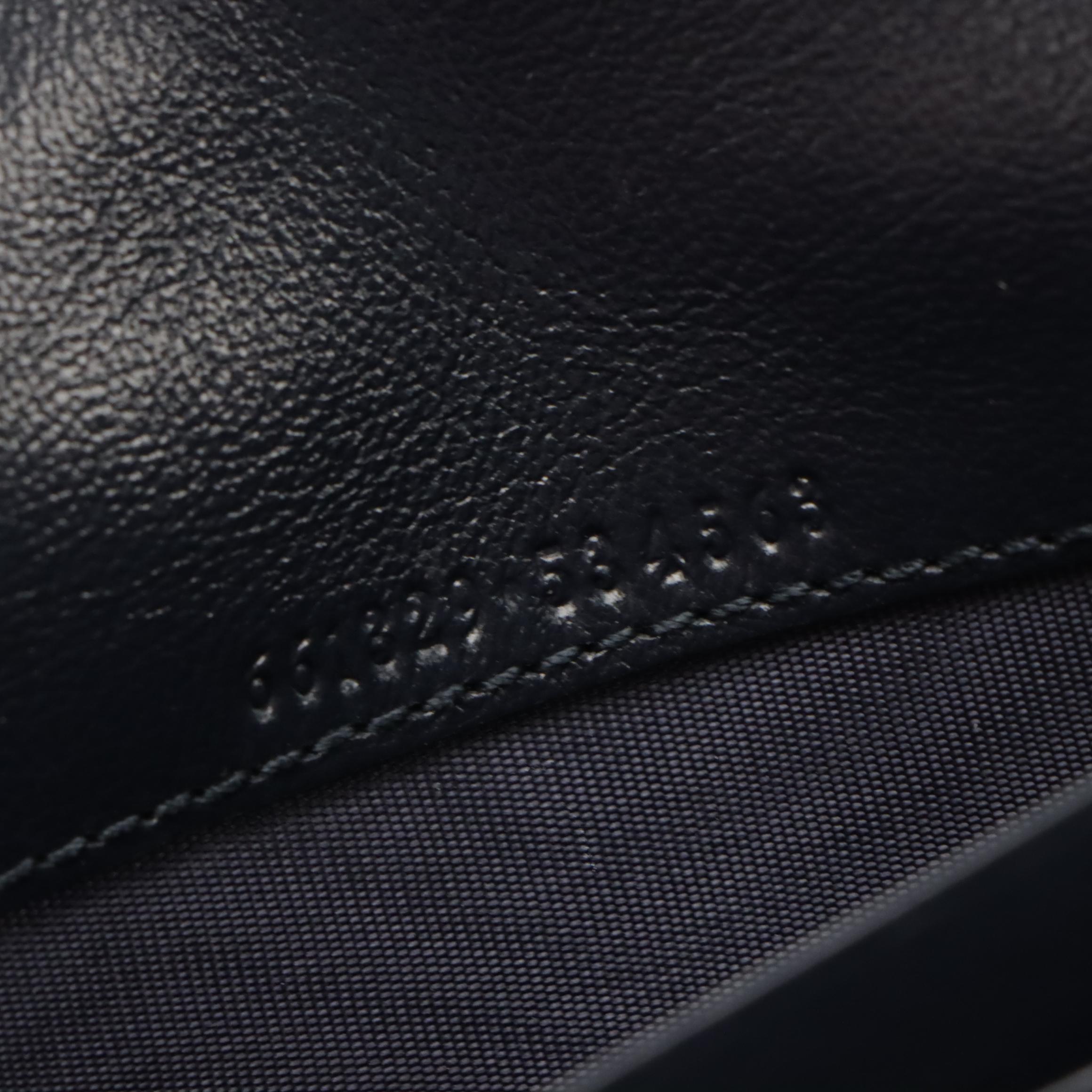 Gucci Limited Edition Wallet on Chain in Diagonal Quilted Red & Blue GG Canvas