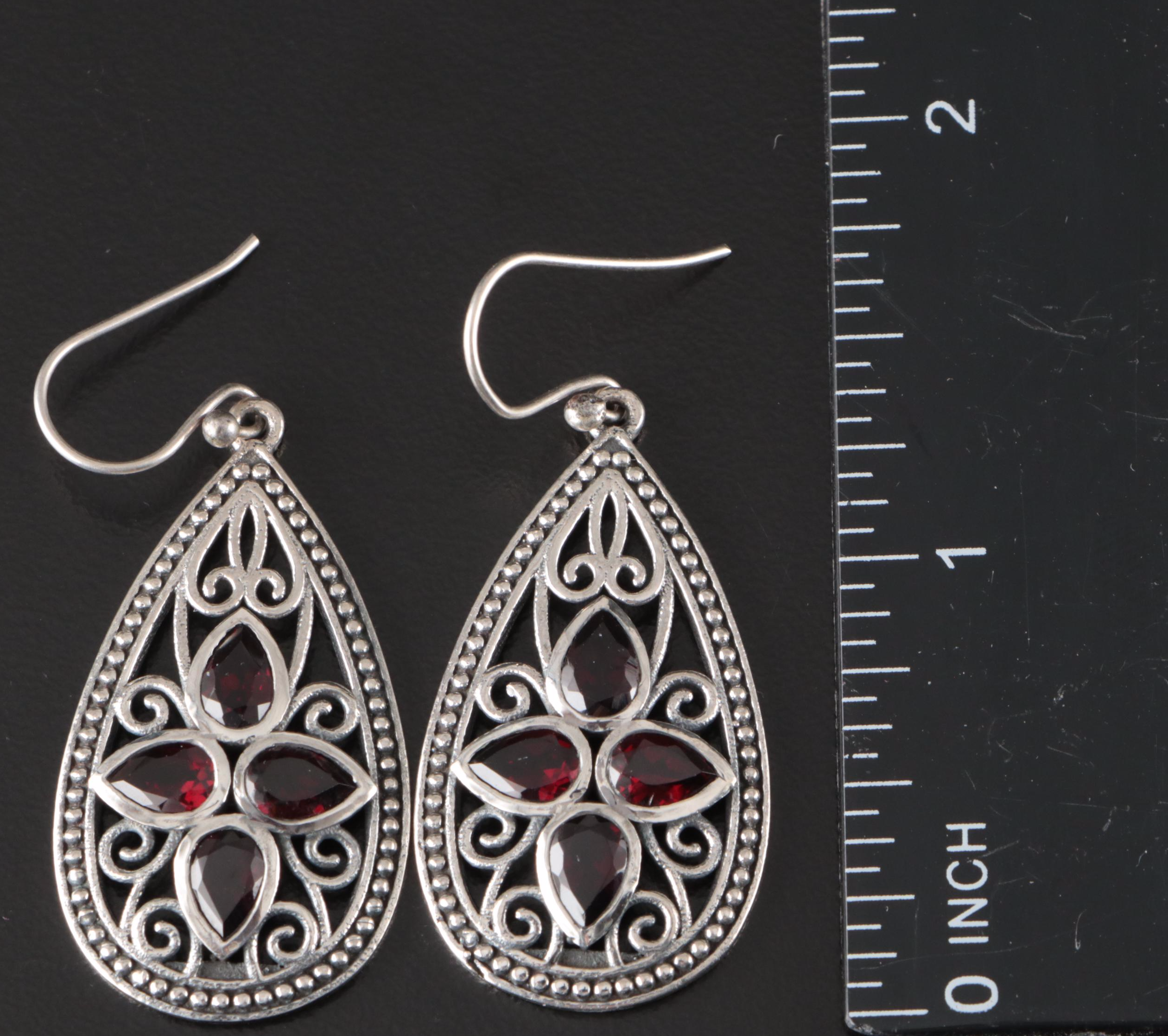 14 Assorted Sterling Silver Rings, Necklaces, Earrings, and Pendants