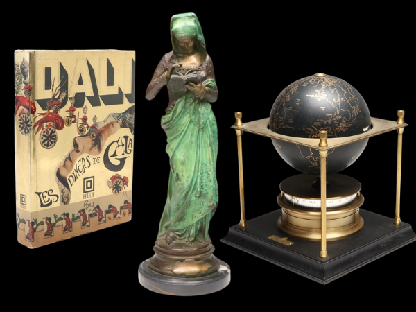 The Distinguished Library: First Edition Books, Bronze Statuary, Décor & Furnishings