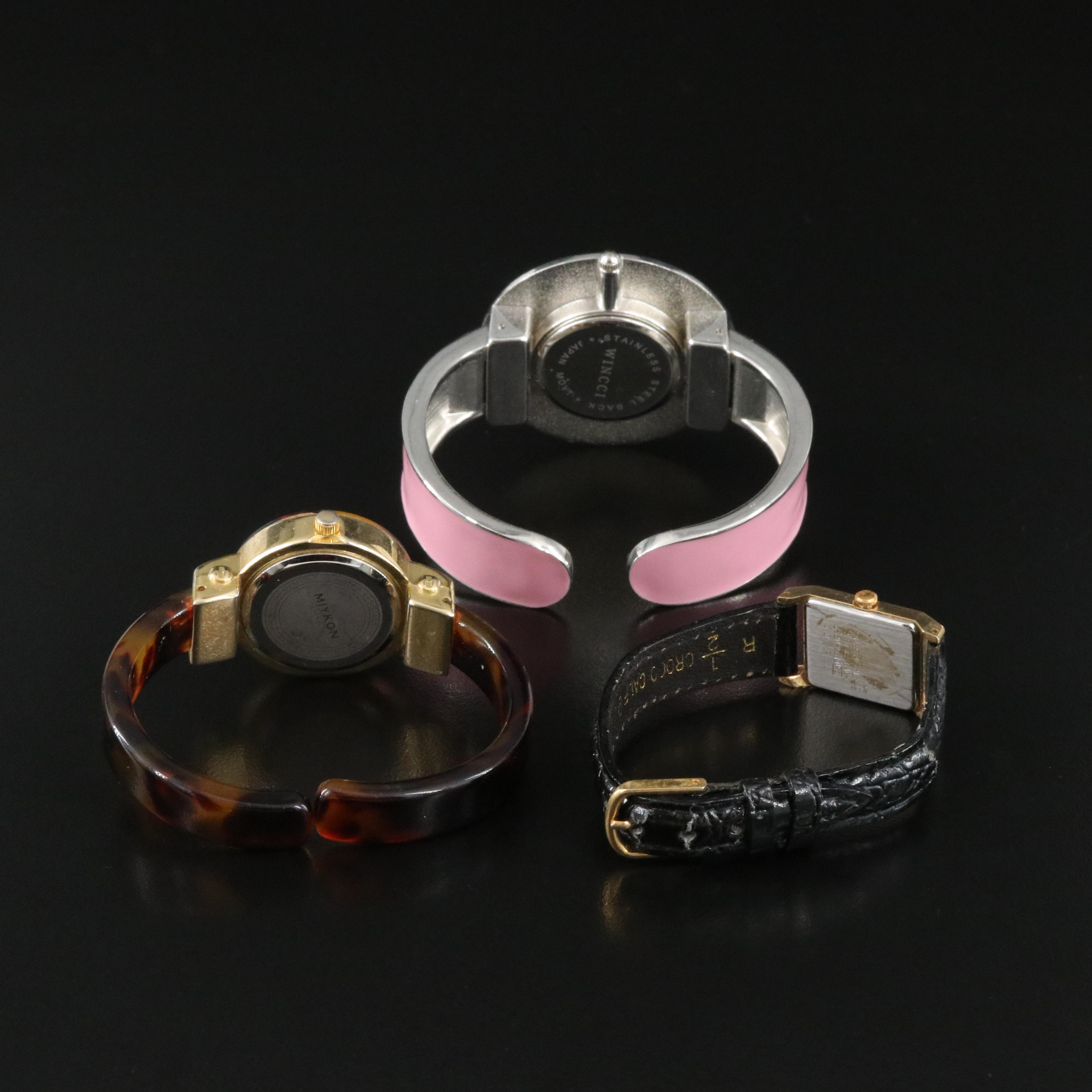 Seiko, Wincci, & Miykon Quartz Watches