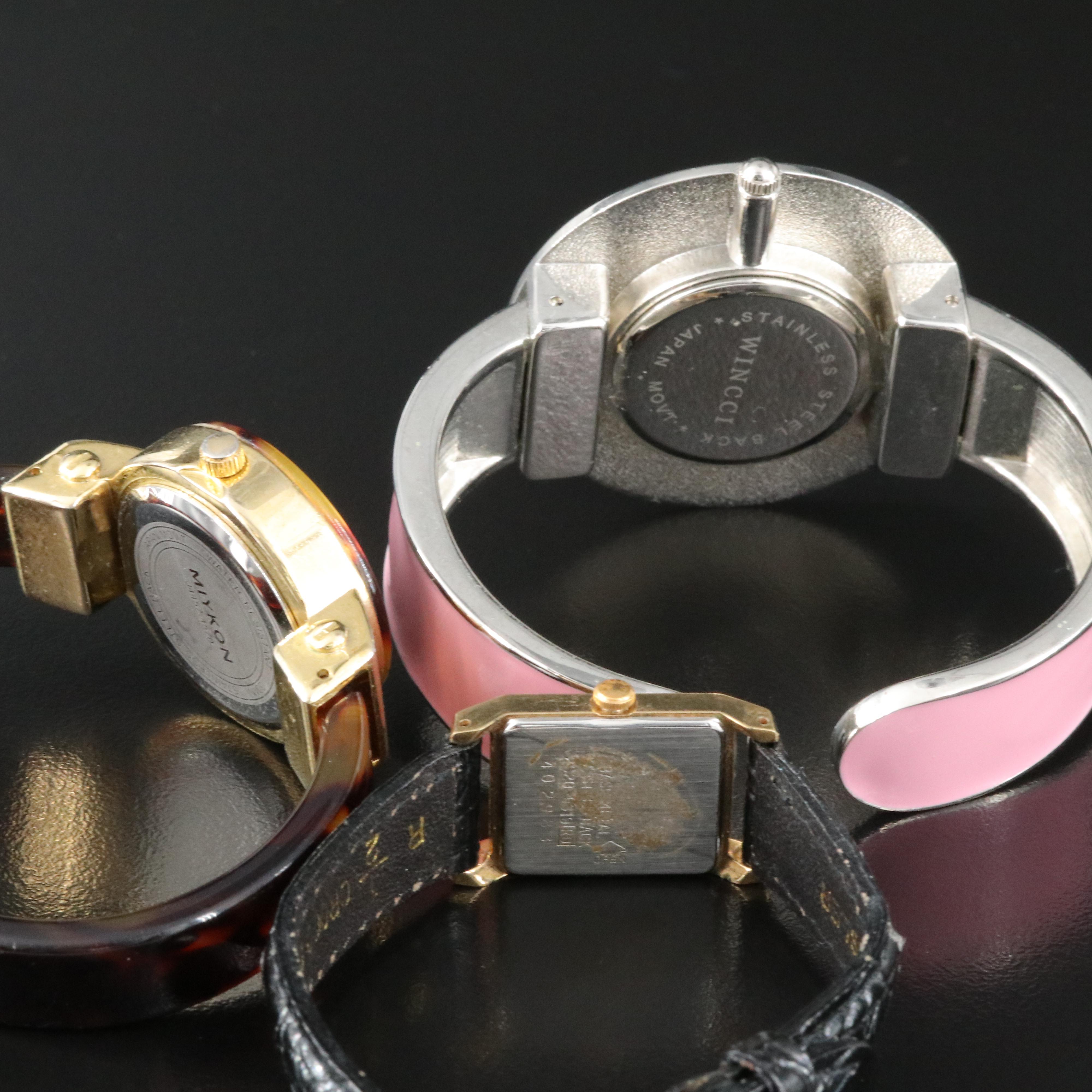 Seiko, Wincci, & Miykon Quartz Watches