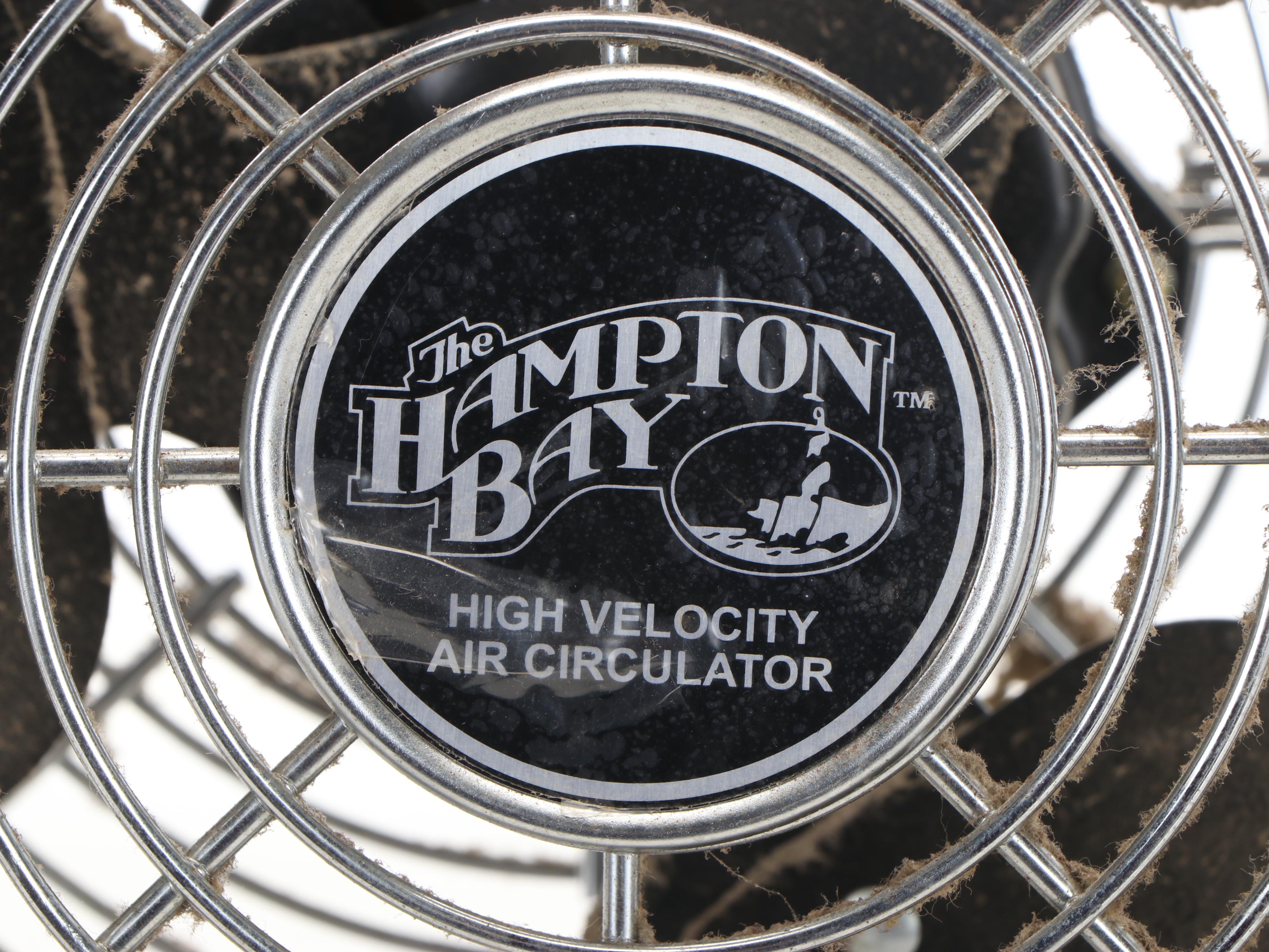 The Hampton Bay HBF20 High Velocity Floor Fan