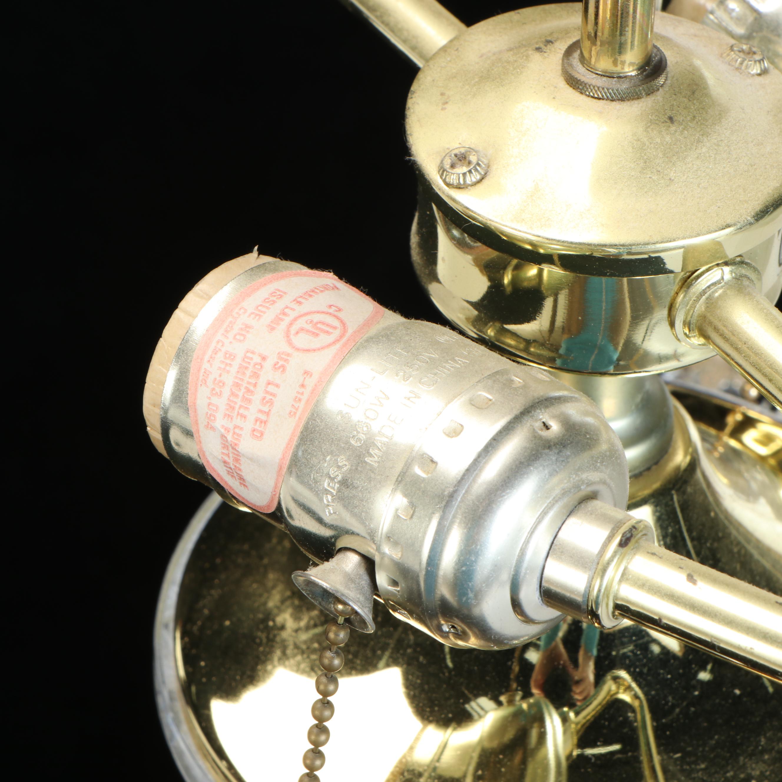 Crystal Clear Industries Crystal Column Table Lamps with Silk Coolie Shades