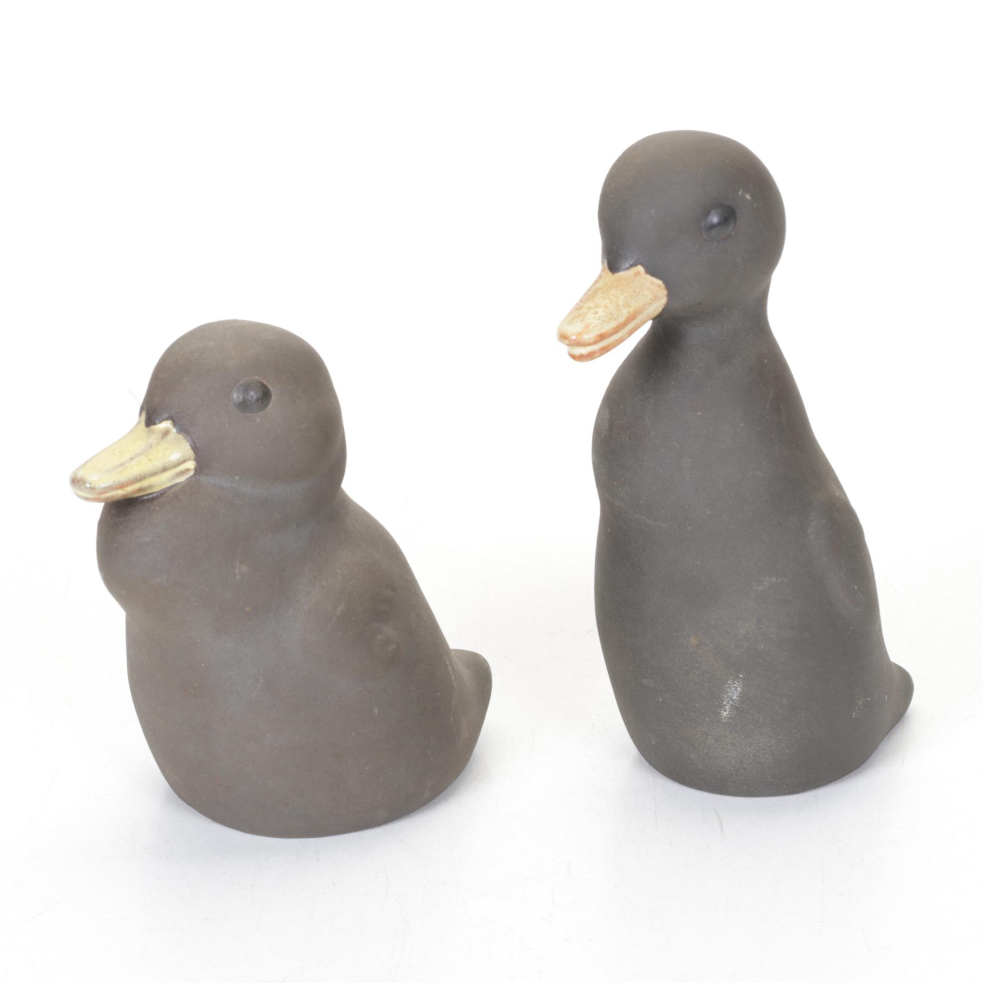 Nicodemus Ferro-Stone Duckling Figurines