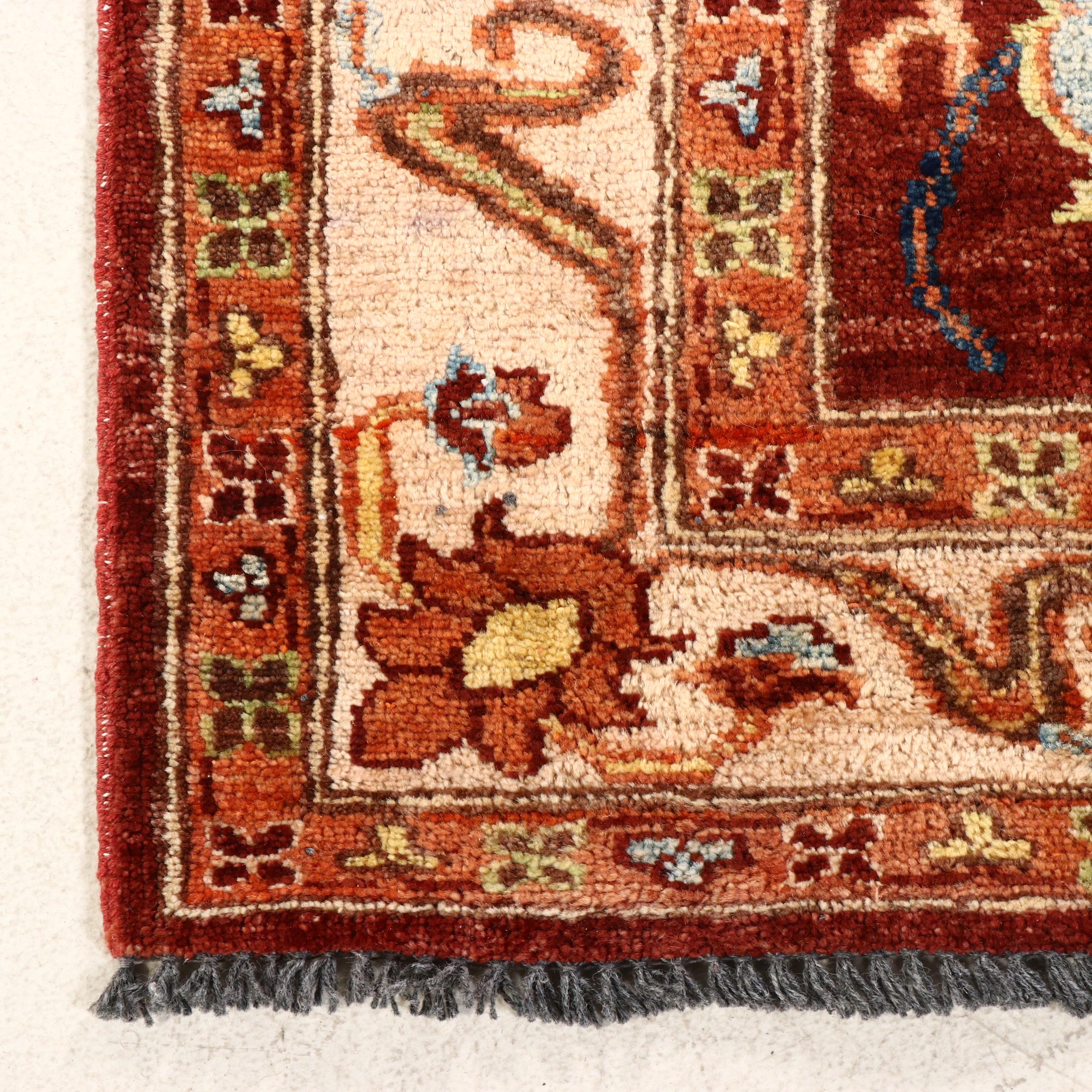 2'8 x 9'5 Hand-Knotted Pakistani Chobi Carpet Runner