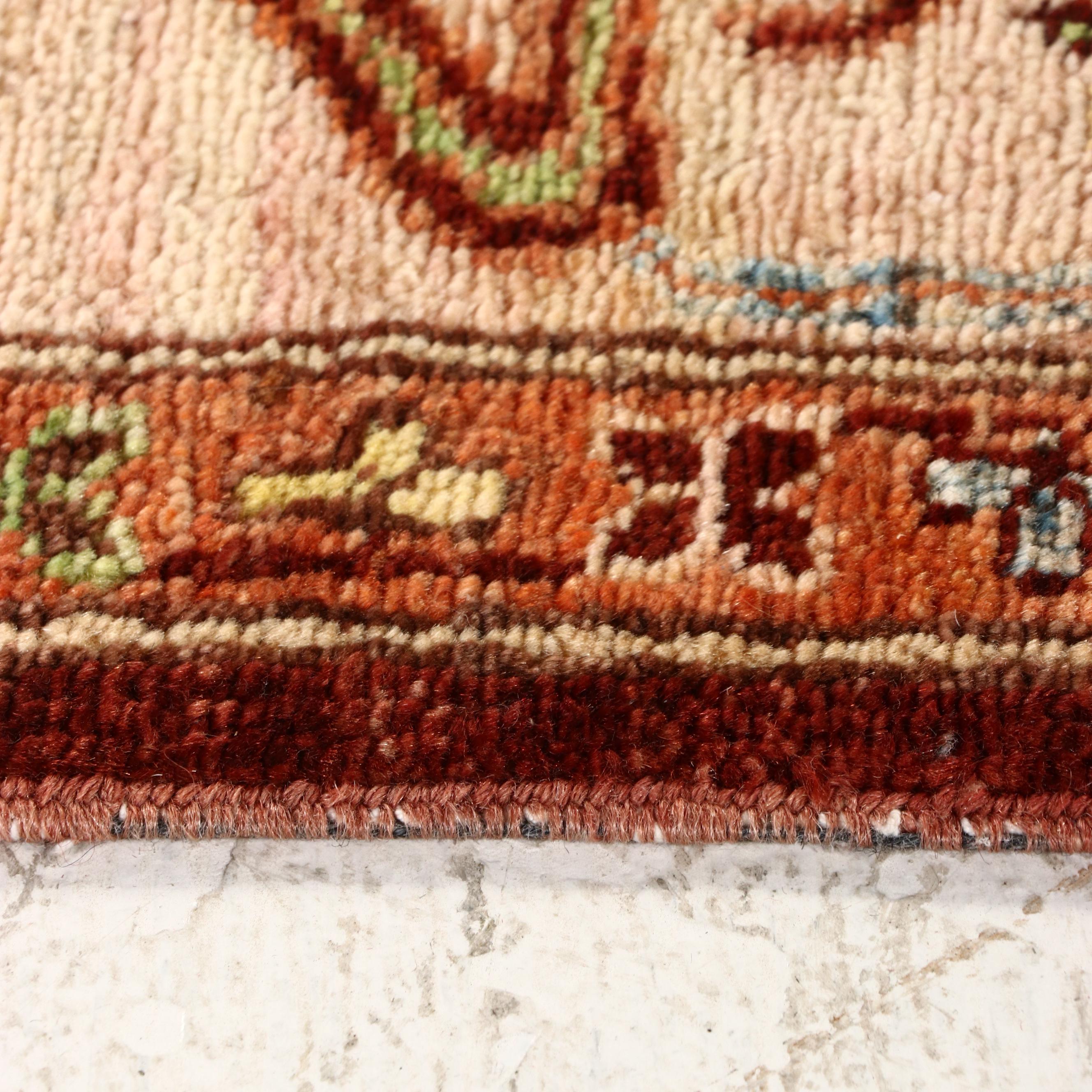 2'8 x 9'5 Hand-Knotted Pakistani Chobi Carpet Runner