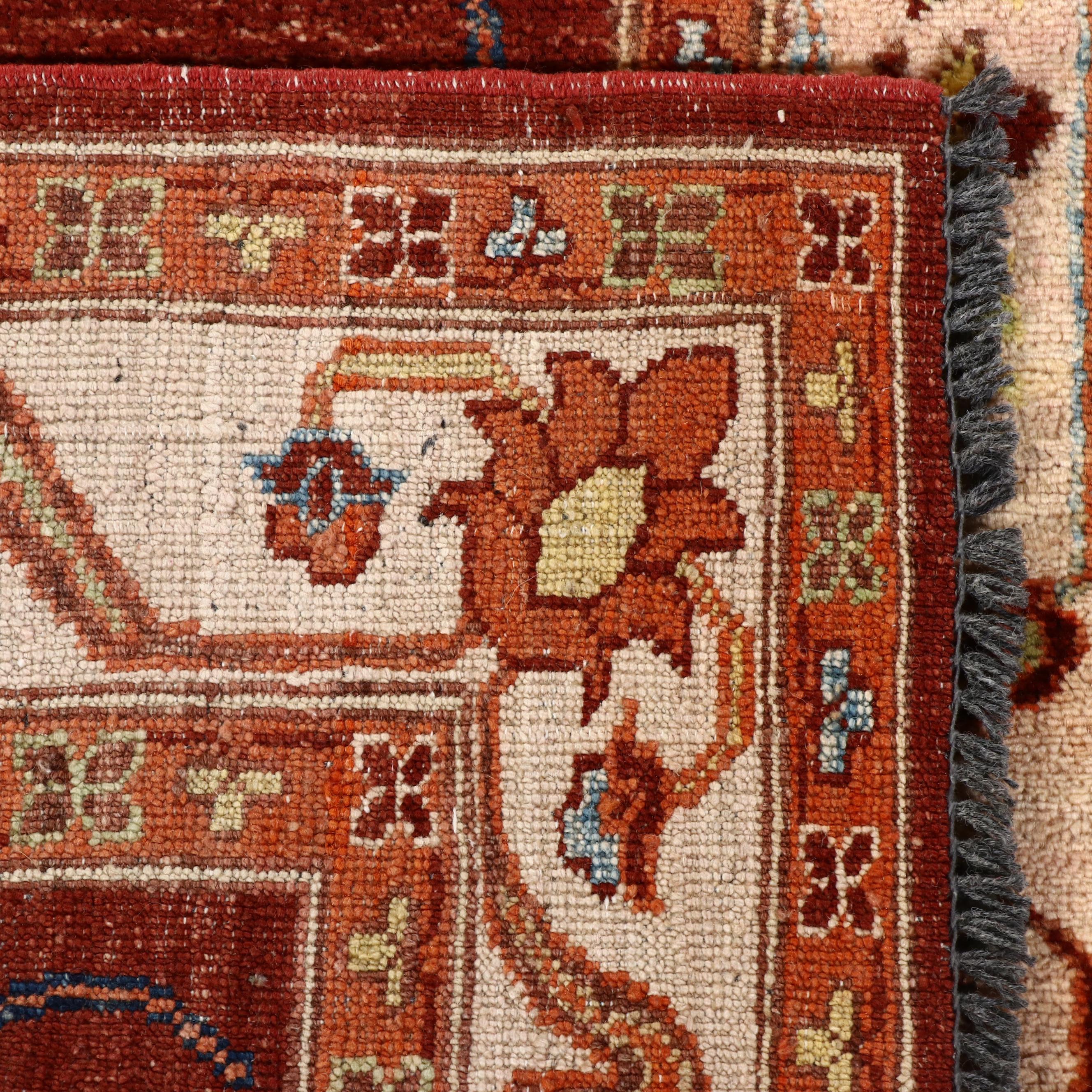 2'8 x 9'5 Hand-Knotted Pakistani Chobi Carpet Runner