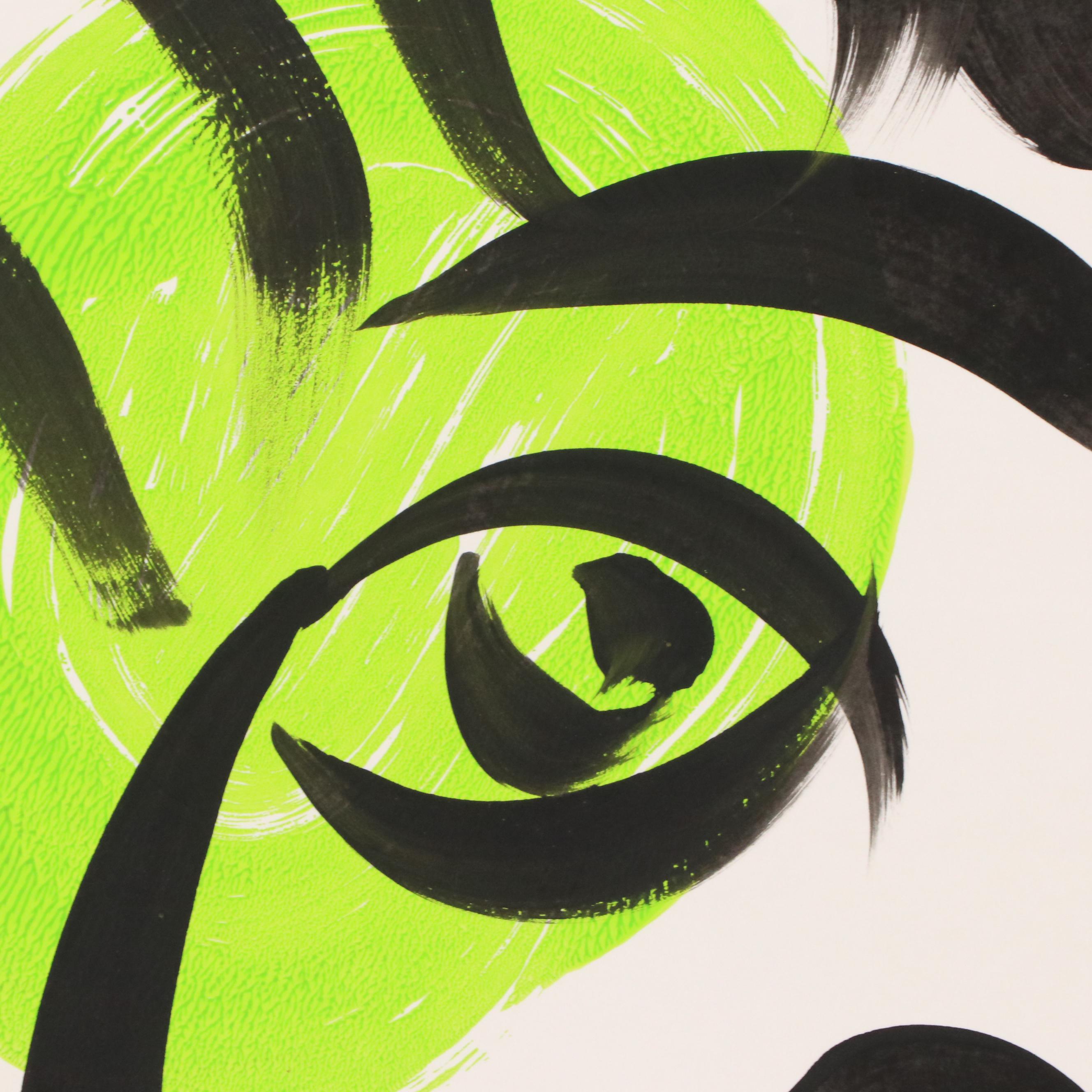 Peter Keil Abstract Acrylic Portrait