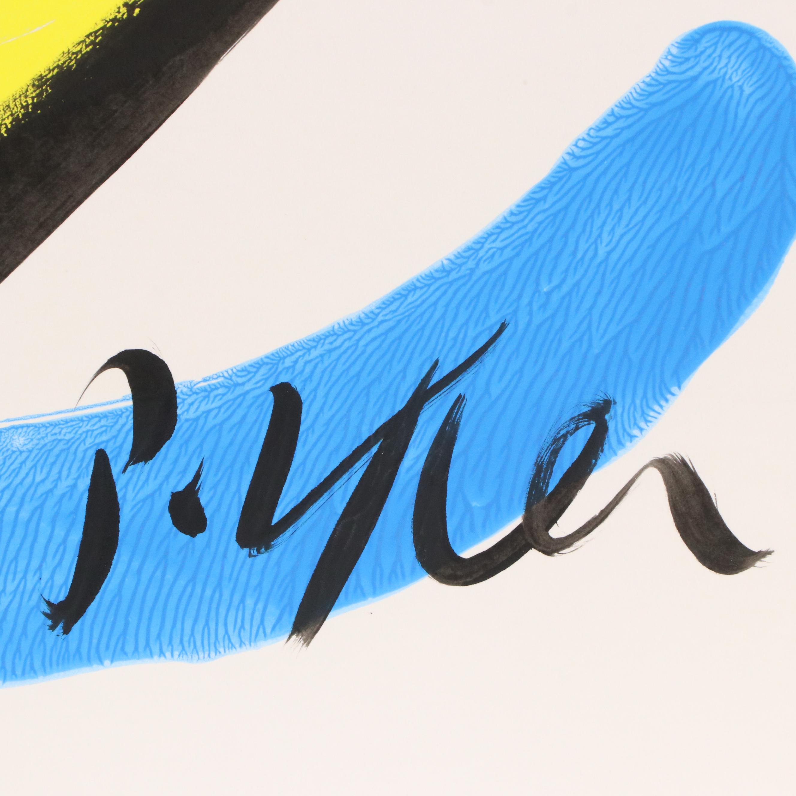 Peter Keil Abstract Acrylic Portrait