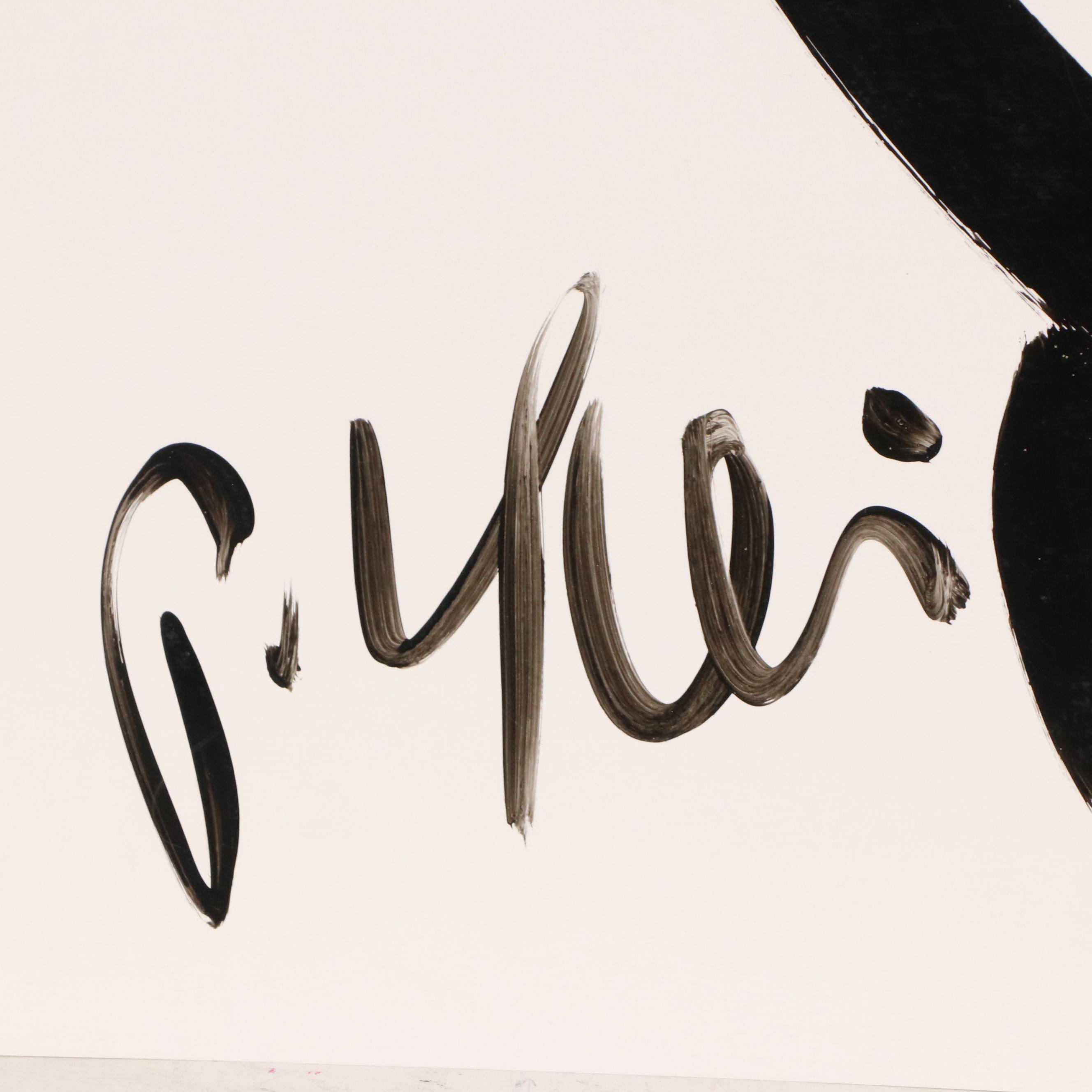 Peter Keil Abstract Acrylic Portrait