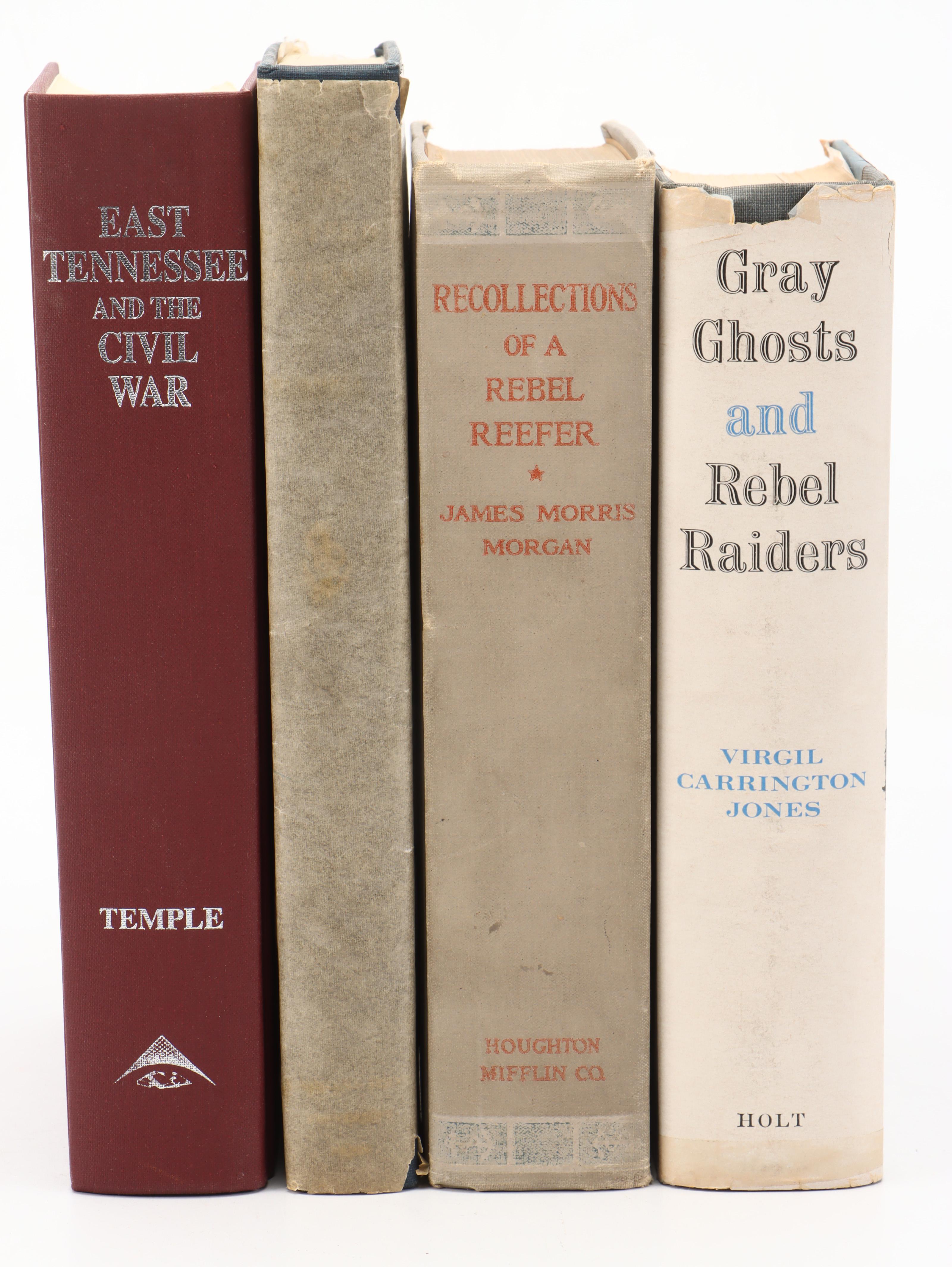 First Edition "Recollections of a Rebel Reefer" by James Morris Morgan and More