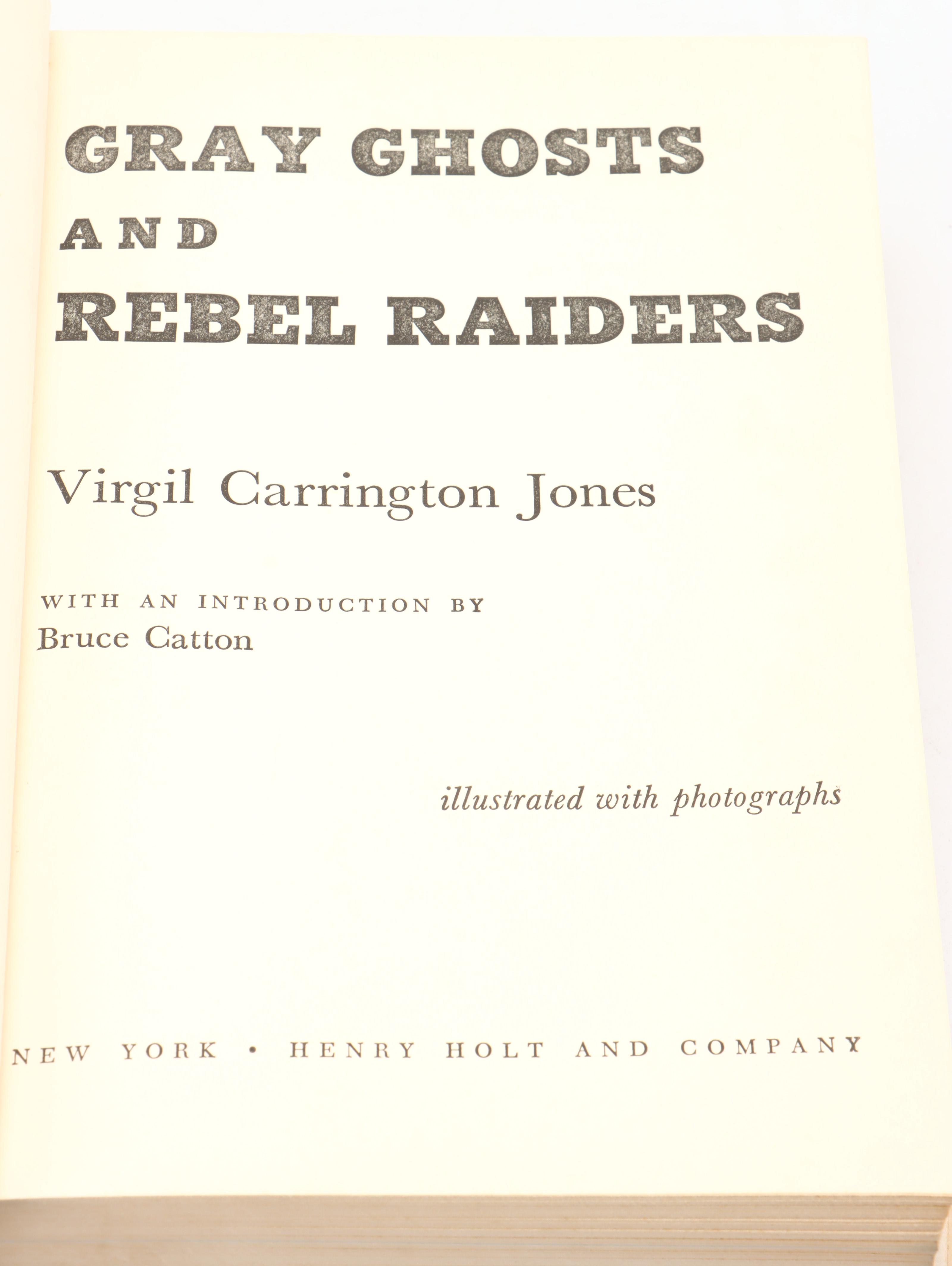 First Edition "Recollections of a Rebel Reefer" by James Morris Morgan and More