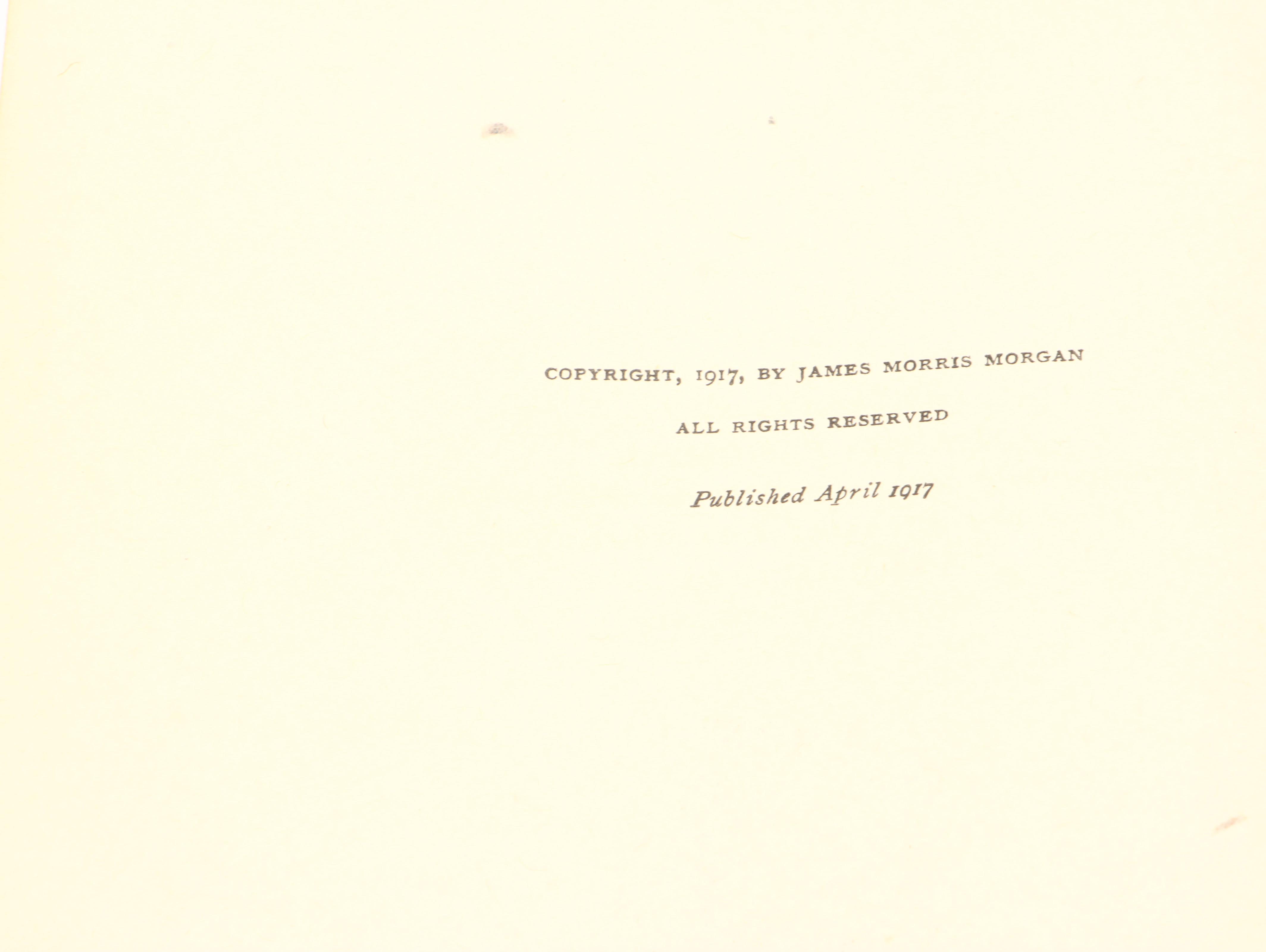 First Edition "Recollections of a Rebel Reefer" by James Morris Morgan and More