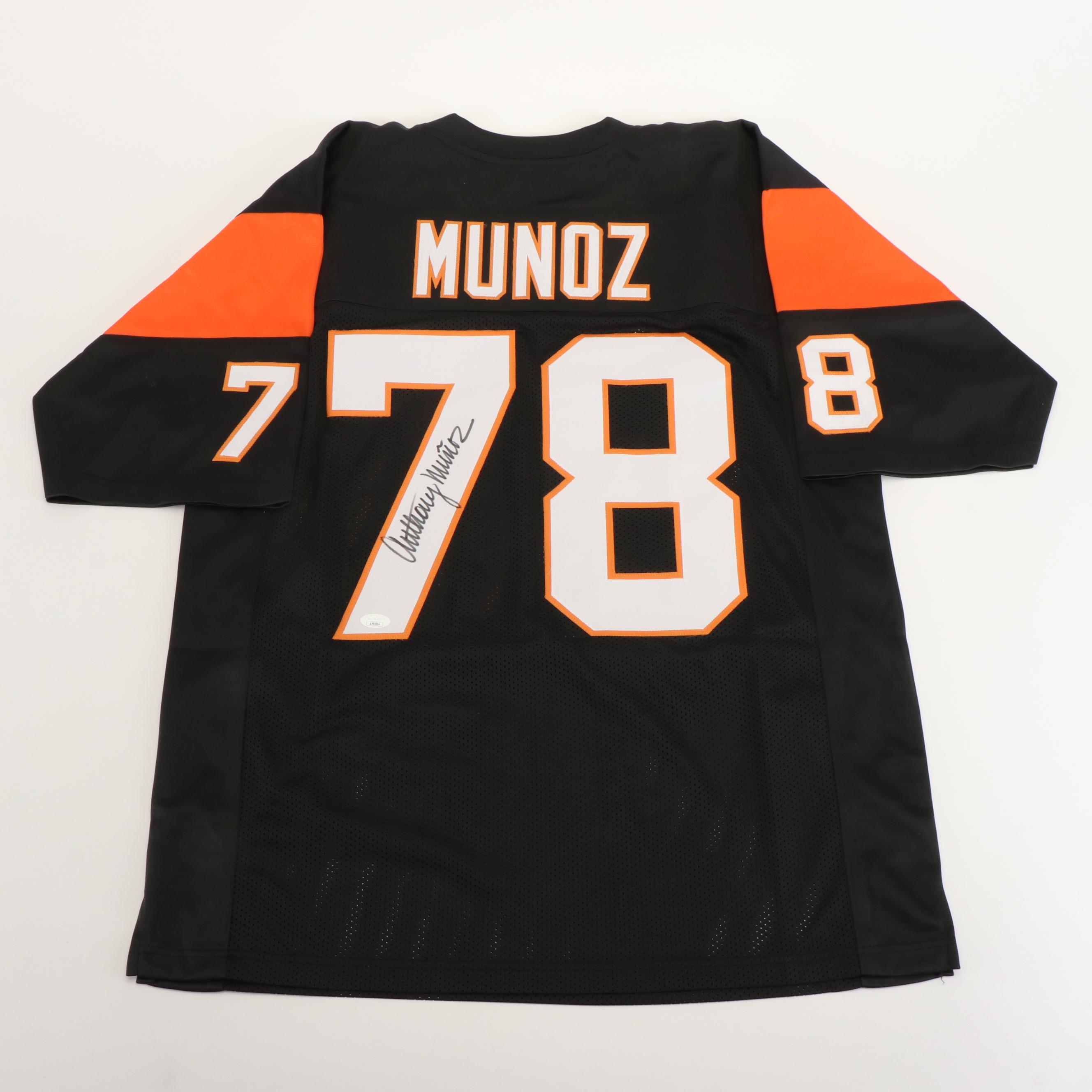 Anthony Muñoz Signed Cincinnati Bengals Football Jersey, JSA