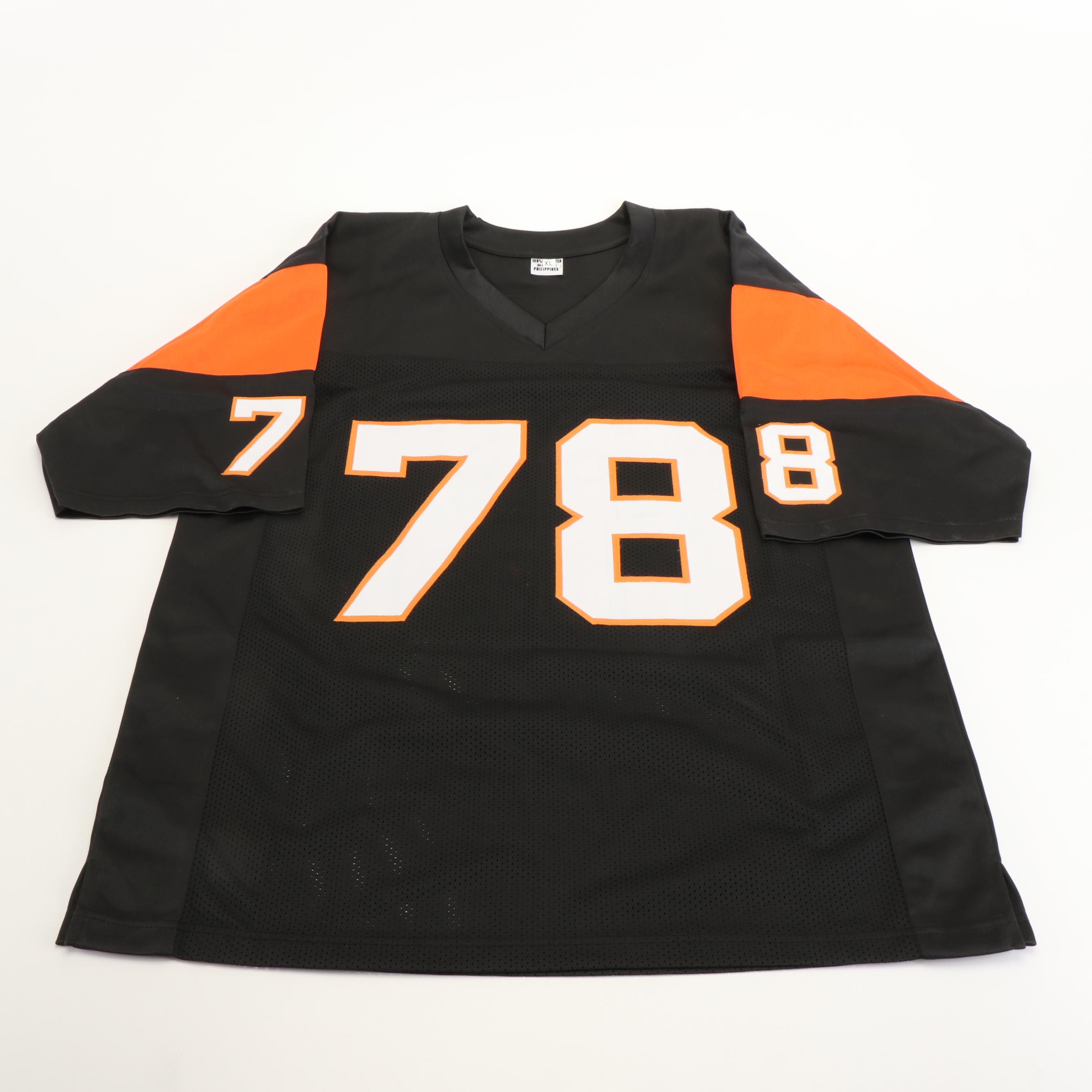 Anthony Muñoz Signed Cincinnati Bengals Football Jersey, JSA
