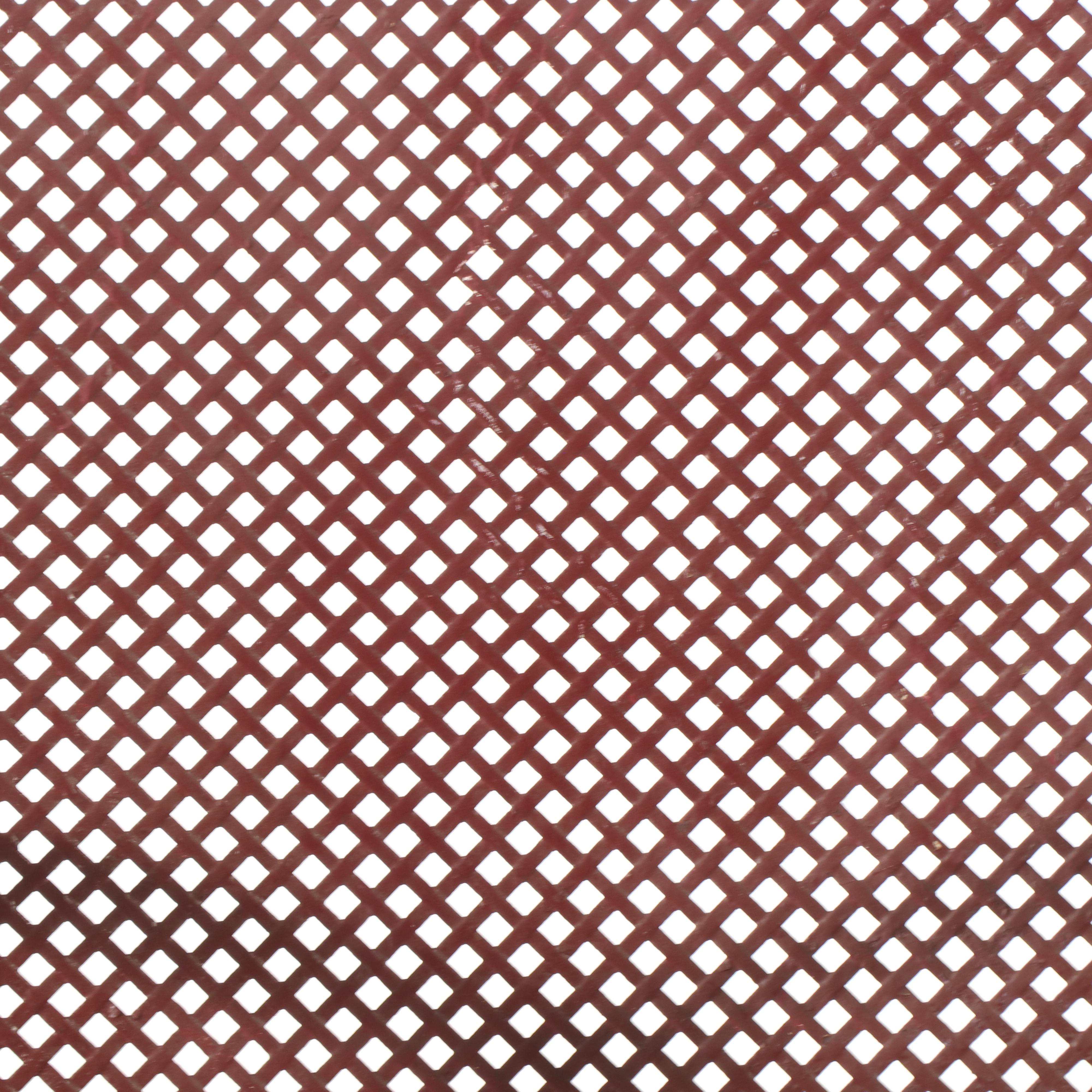 Mid Century Modern Red-Painted Iron Cantilvered Rocking Lawn Chair