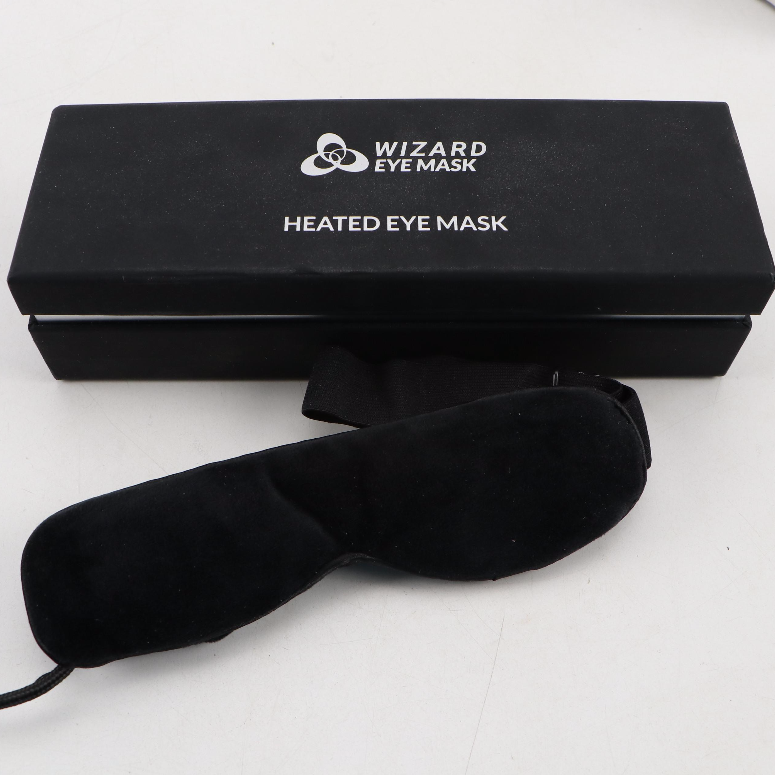 Sealy Massager Pro and Wizard Eye Mask Electric Heated Eye Mask