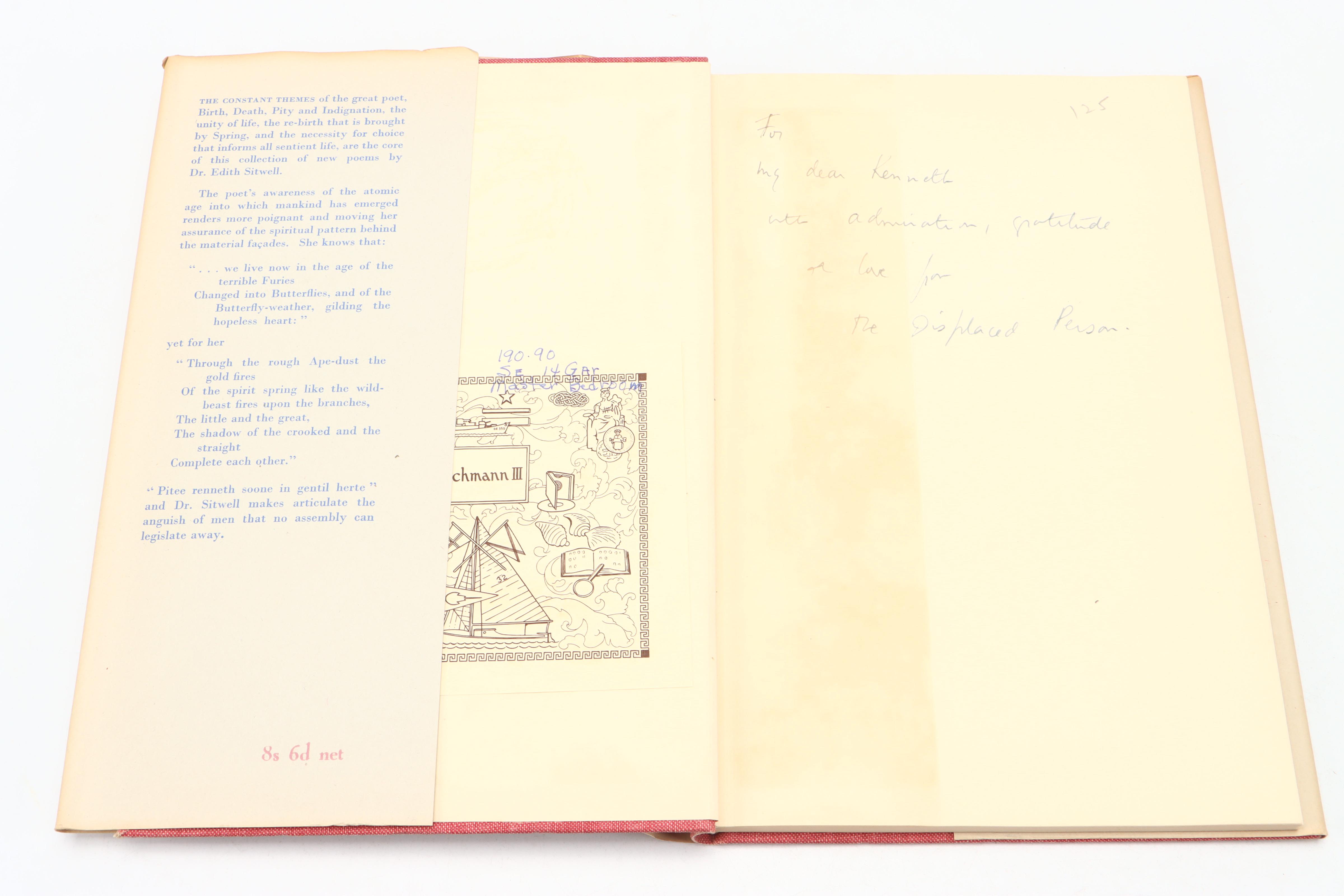 First Edition "Gardeners and Astronomers" by Edith Sitwell, 1953