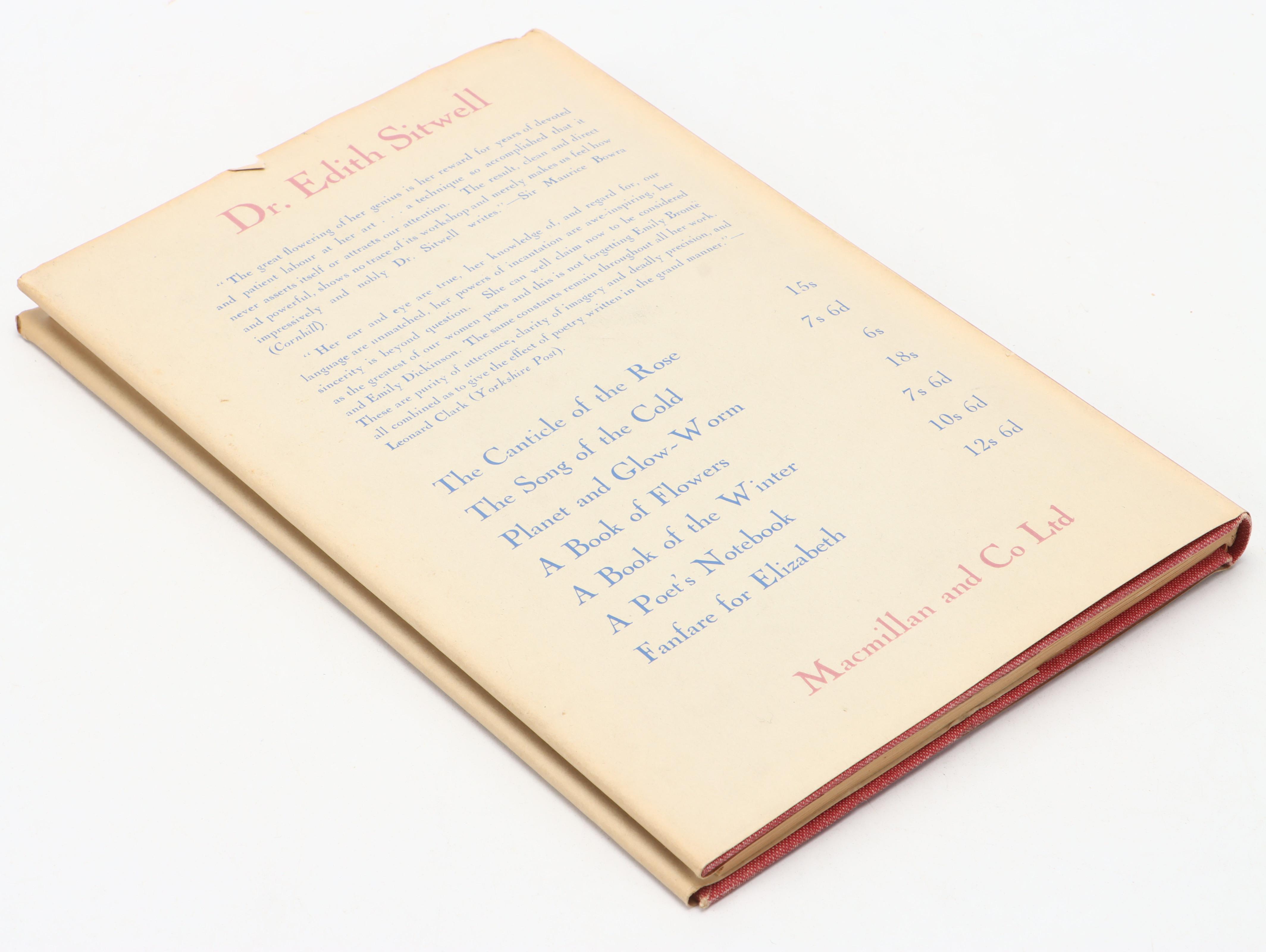 First Edition "Gardeners and Astronomers" by Edith Sitwell, 1953